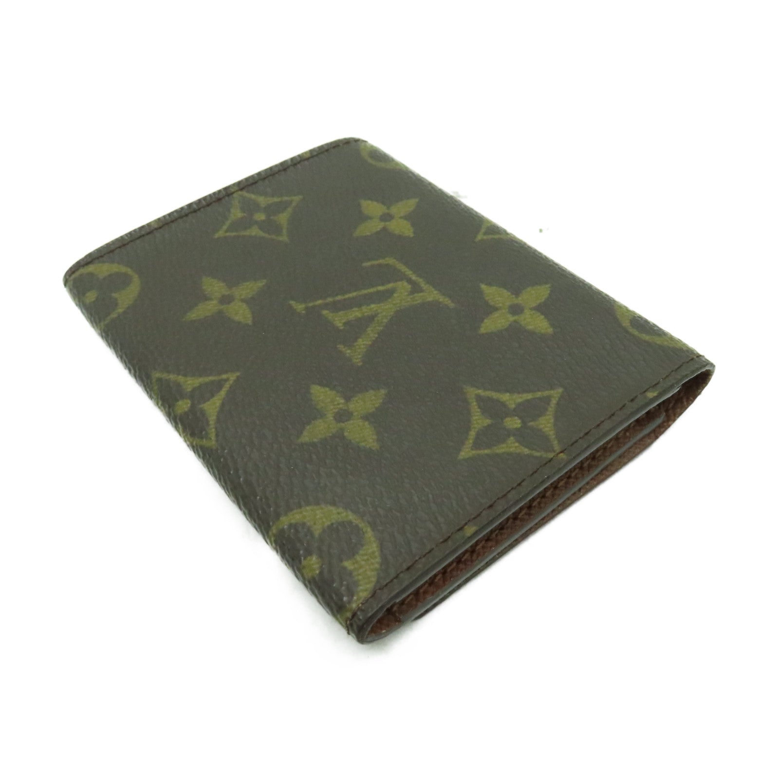 LOUIS VUITTON Monogram Card Case卡片套啡色