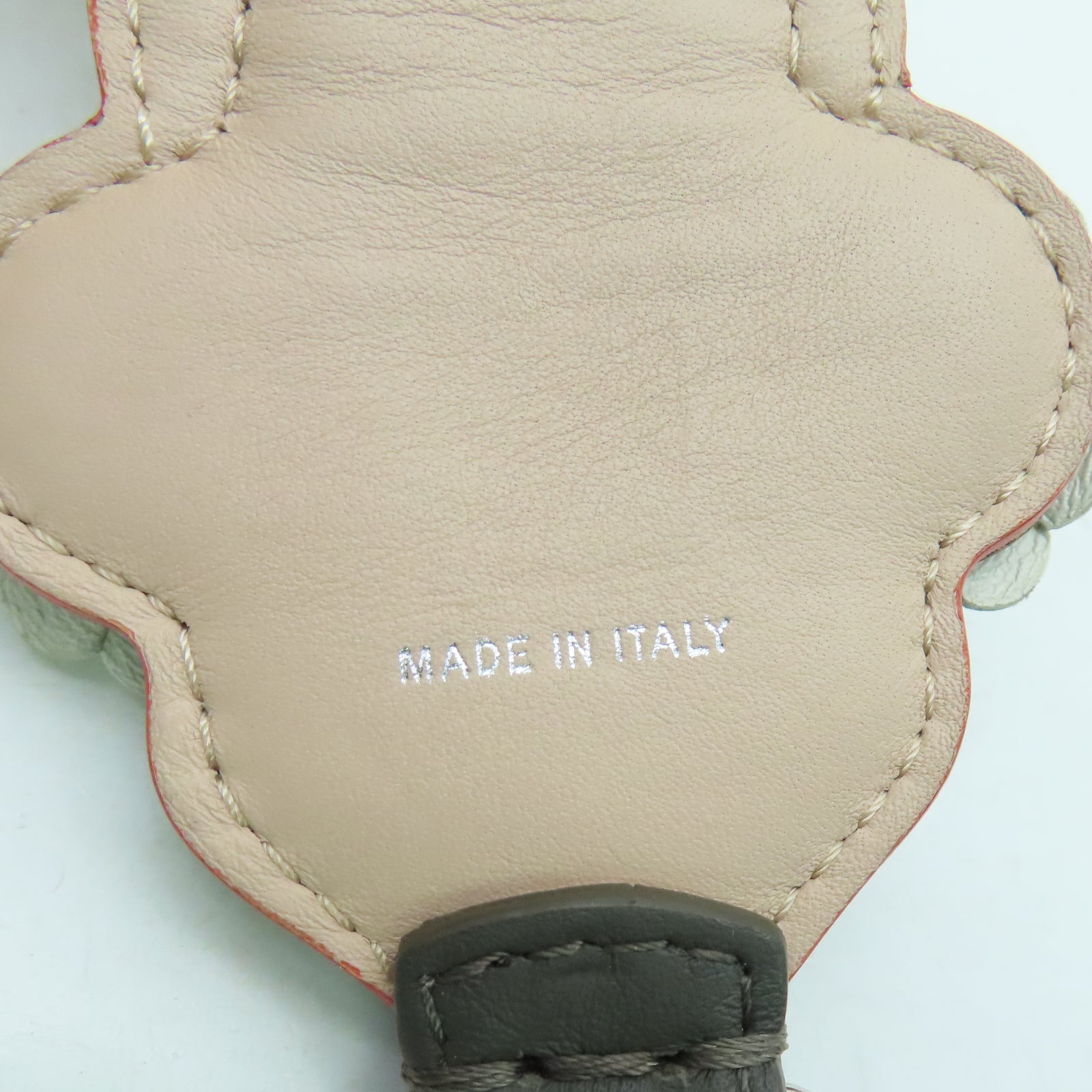 FENDI 牛皮皮革Shoulder Strap肩背带灰色彩色