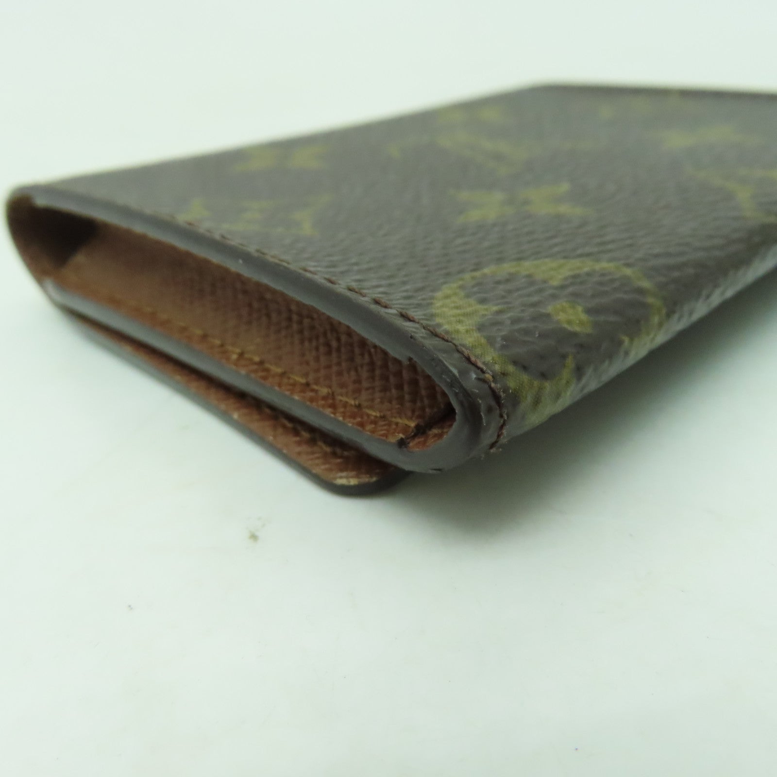 LOUIS VUITTON Monogram Card Case卡片套啡色