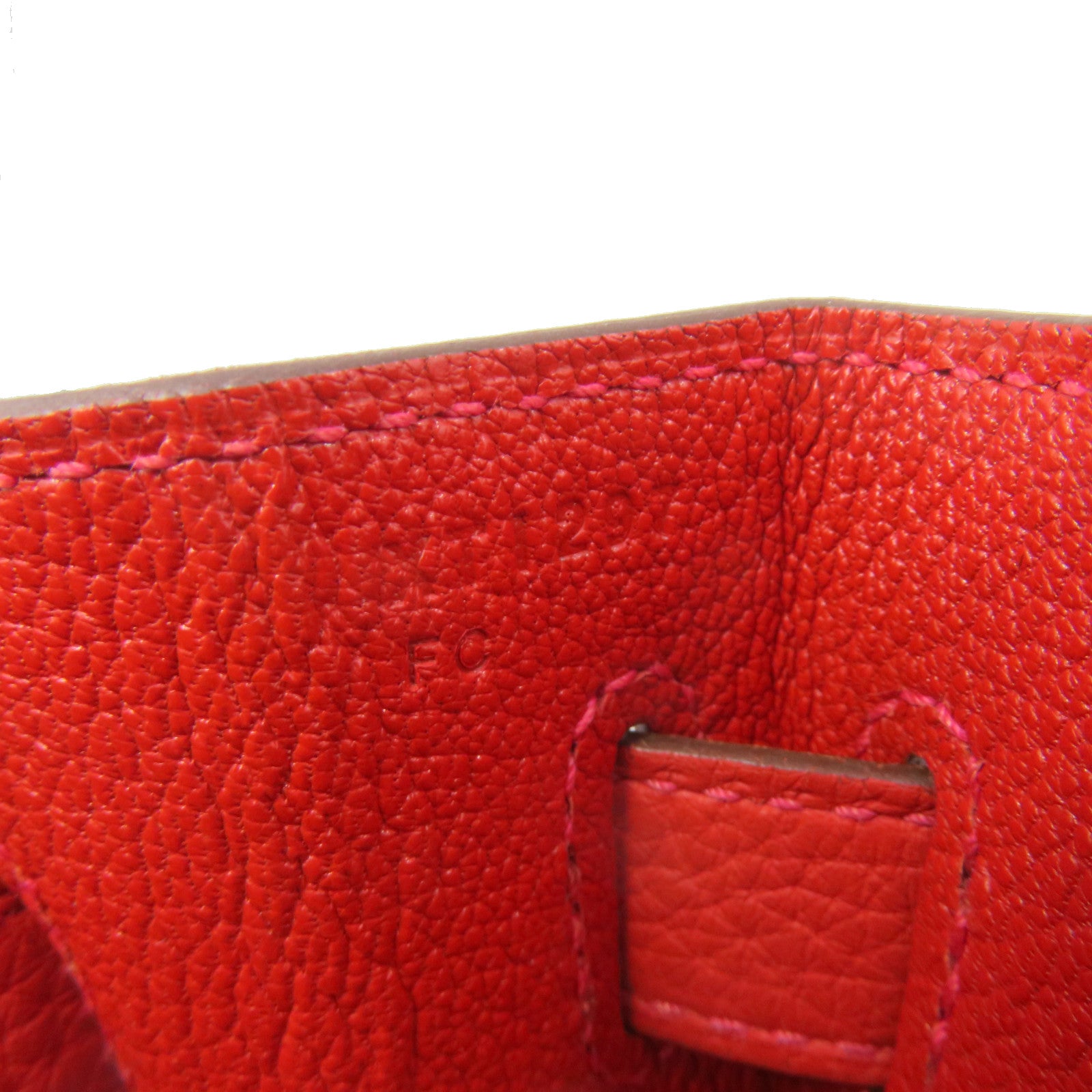 HERMES 【激減優惠】Togo皮革Kelly 35 2Way Shoulder Bag銀扣手挽肩背兩用袋Rouge Casaque紅色