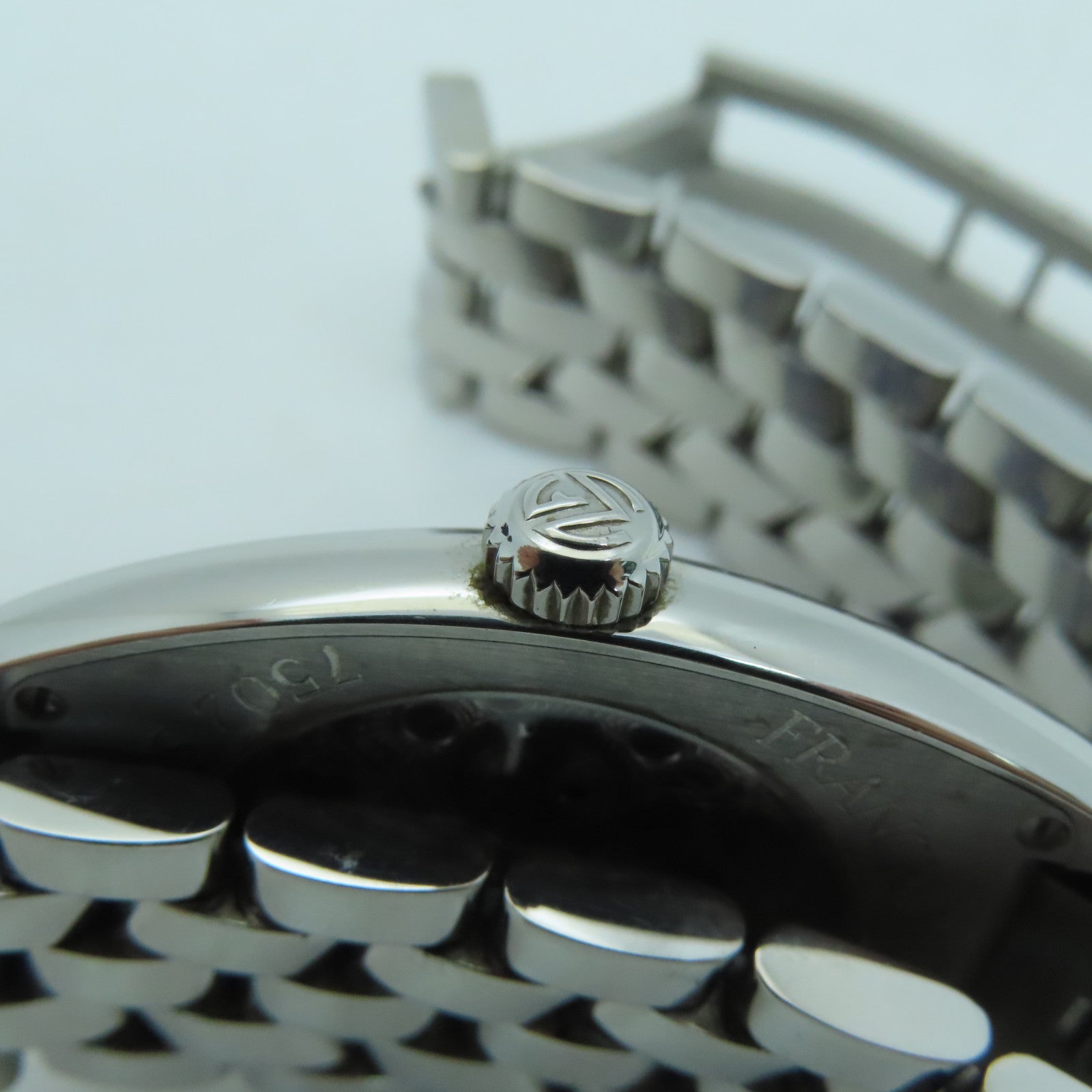 FRANCK MULLER Tonneau Curvex不鏽鋼手錶自動機芯黑色#7502 S6