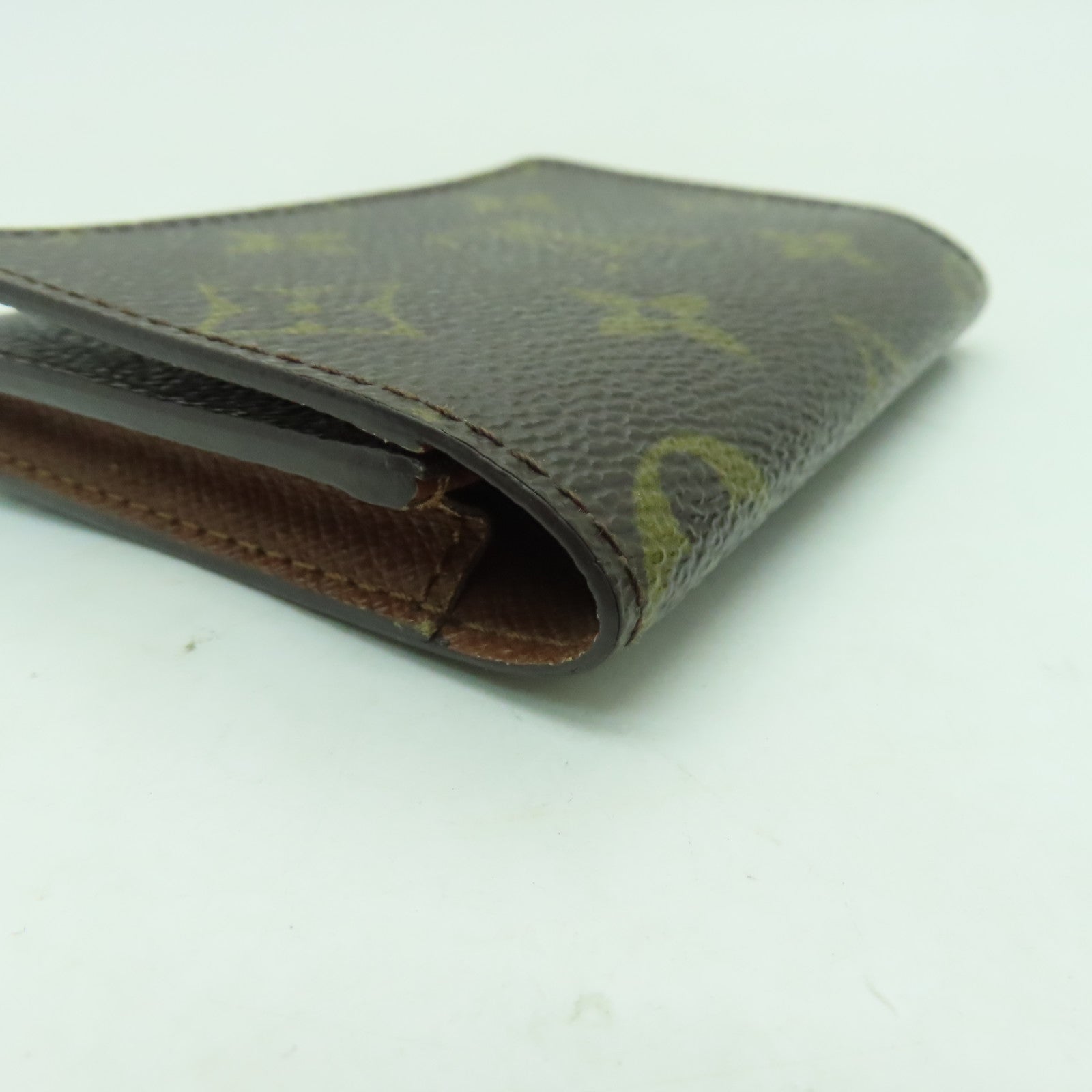 LOUIS VUITTON Monogram Card Case卡片套啡色
