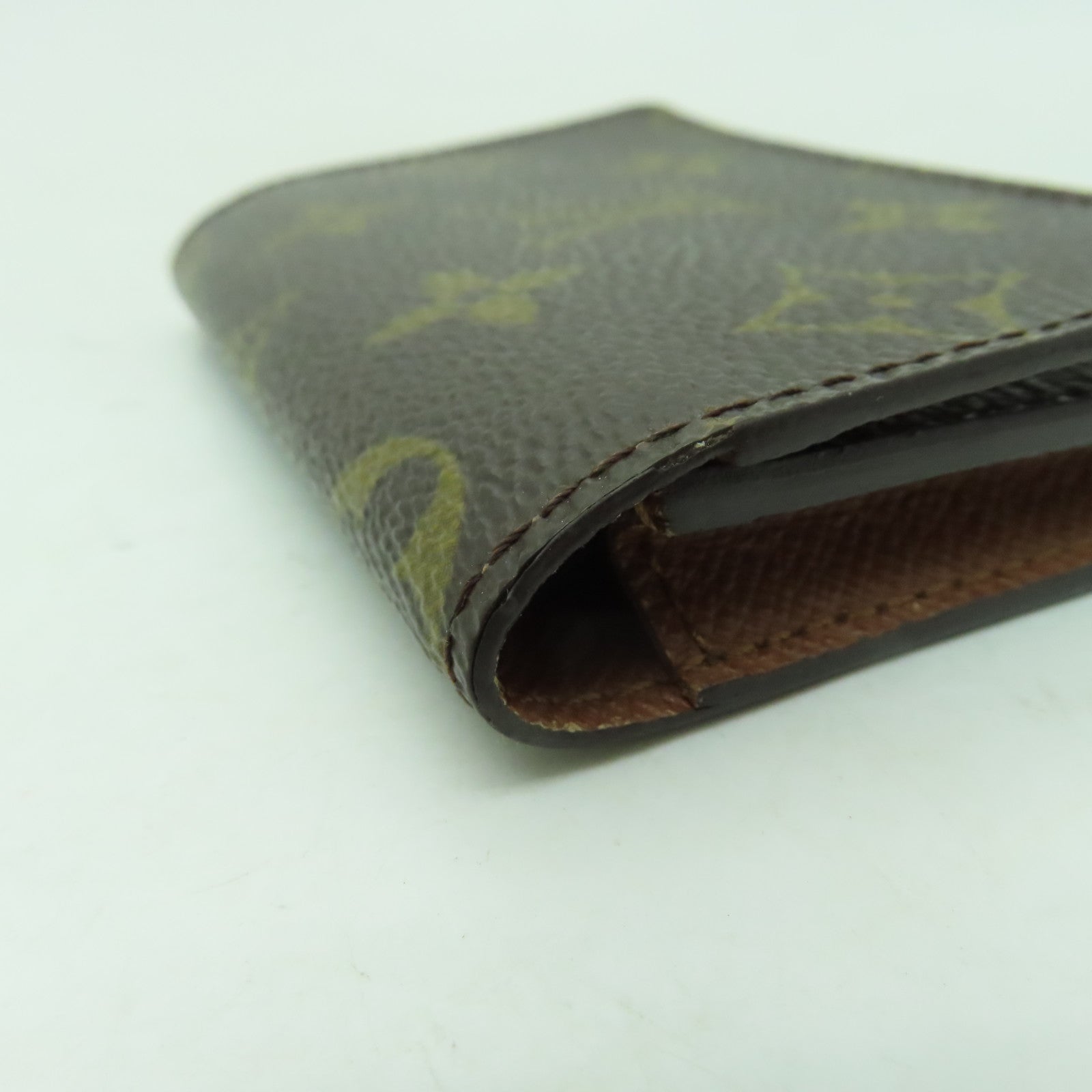 LOUIS VUITTON Monogram Card Case卡片套啡色