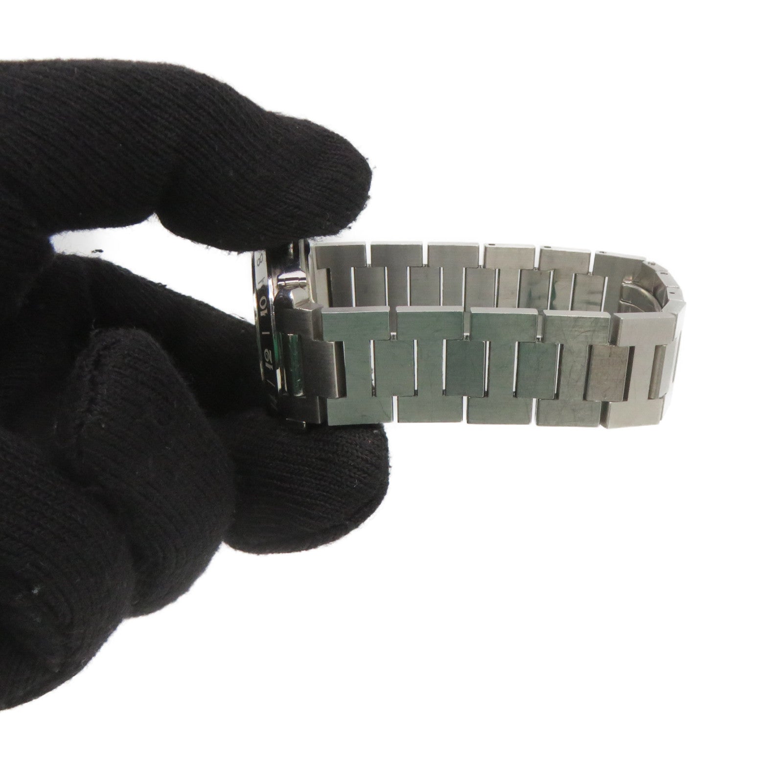 CARTIER Pasha C Watch不鏽鋼自動機芯手錶貝殼色