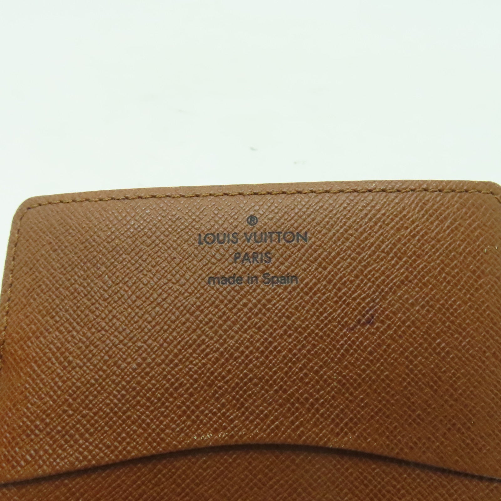 LOUIS VUITTON Monogram Card Case卡片套啡色