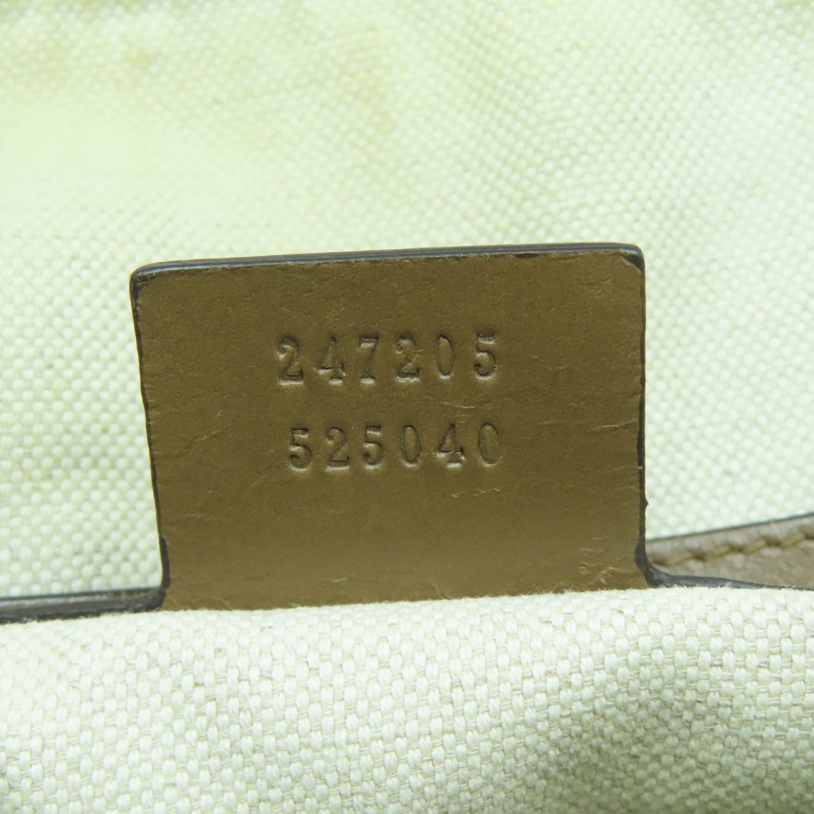 GUCCI 帆布2 Way Shoulder金扣手挽肩背兩用袋啡色