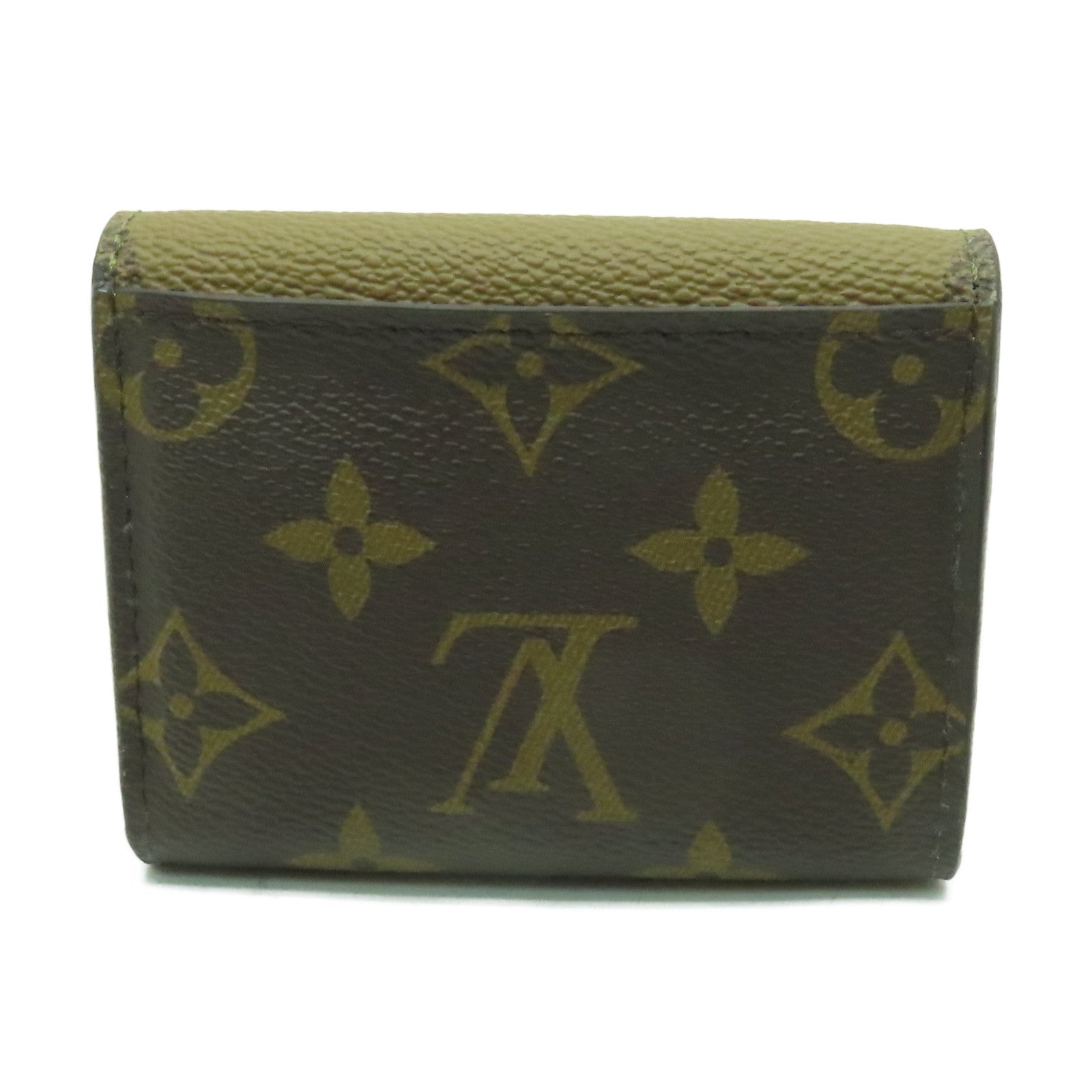 LOUIS VUITTON Monogram Zoe Wallet金扣錢包啡色