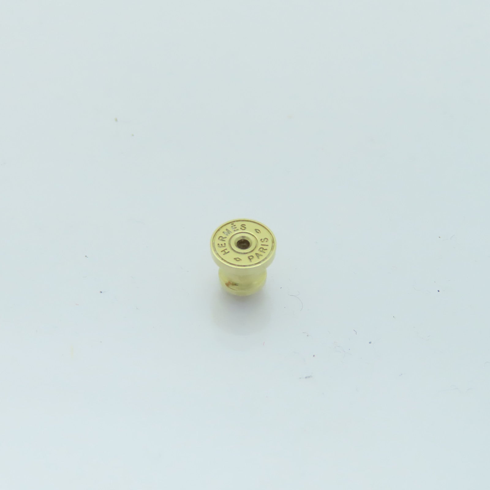 HERMES Horn/金屬Amulette Maroquinier Earring耳環藍色