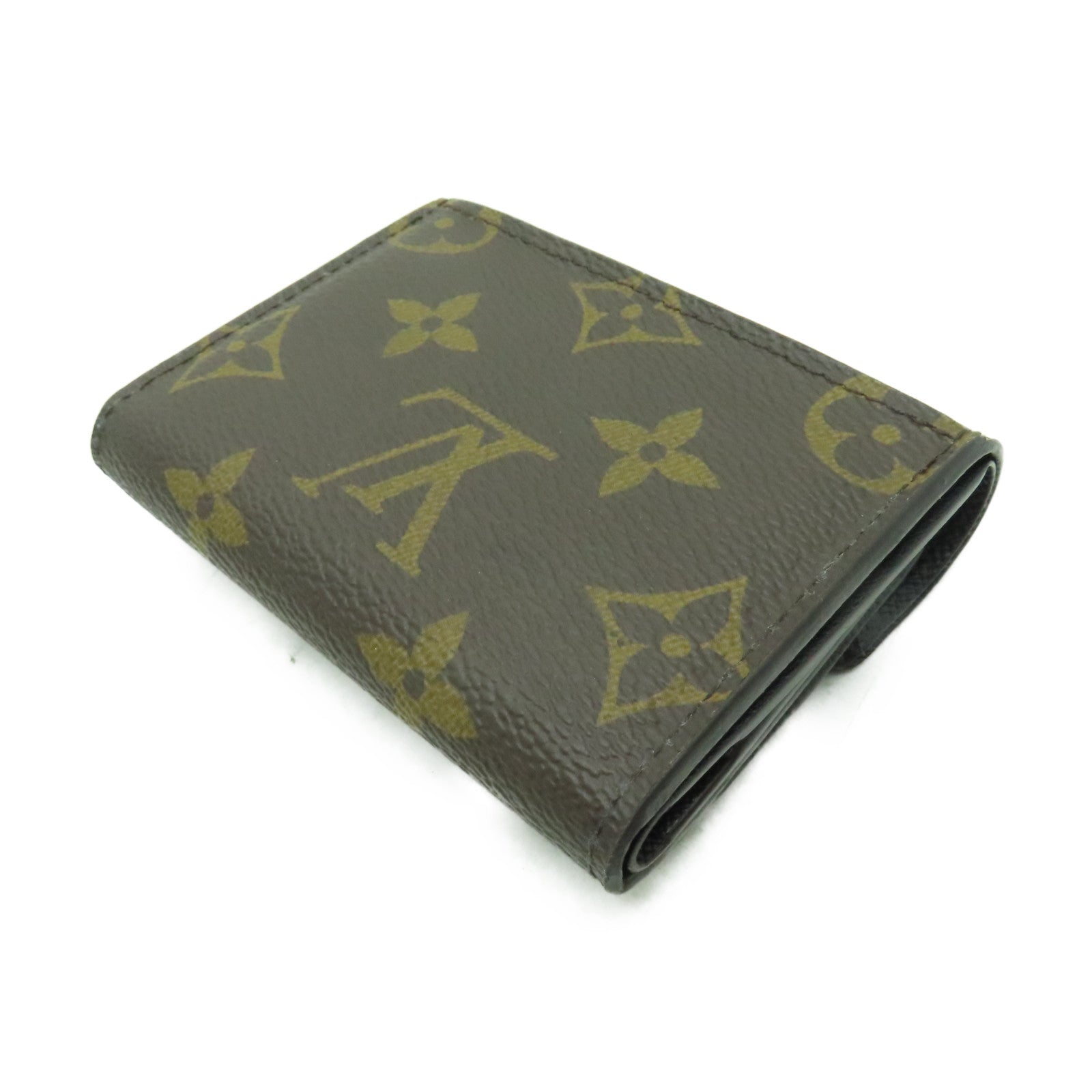 LOUIS VUITTON Monogram Zoe Wallet金扣錢包啡色