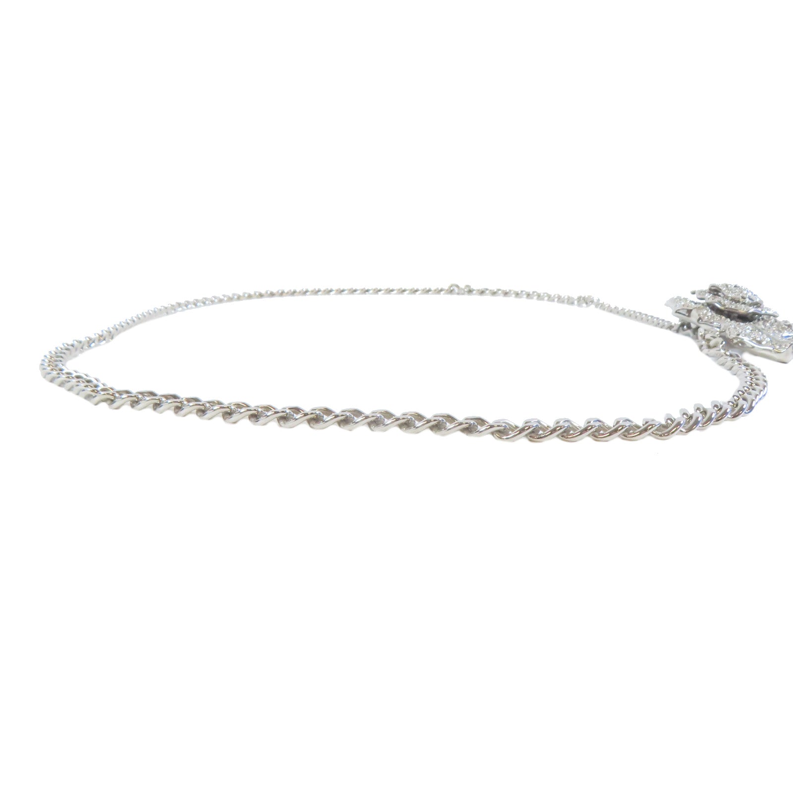 CHANEL 金屬Chain Belt腰帶銀色