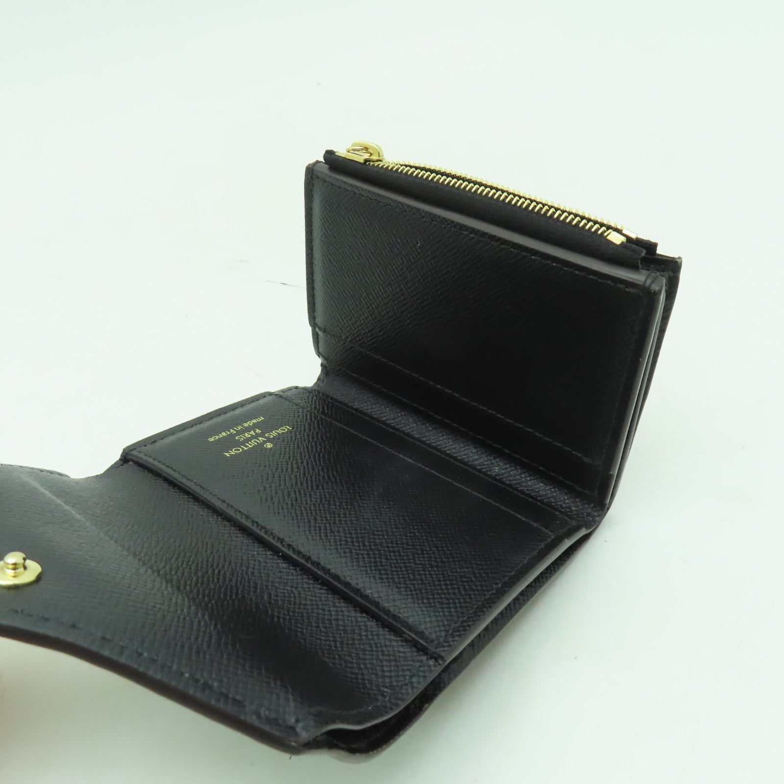 LOUIS VUITTON Monogram Zoe Wallet金扣錢包啡色