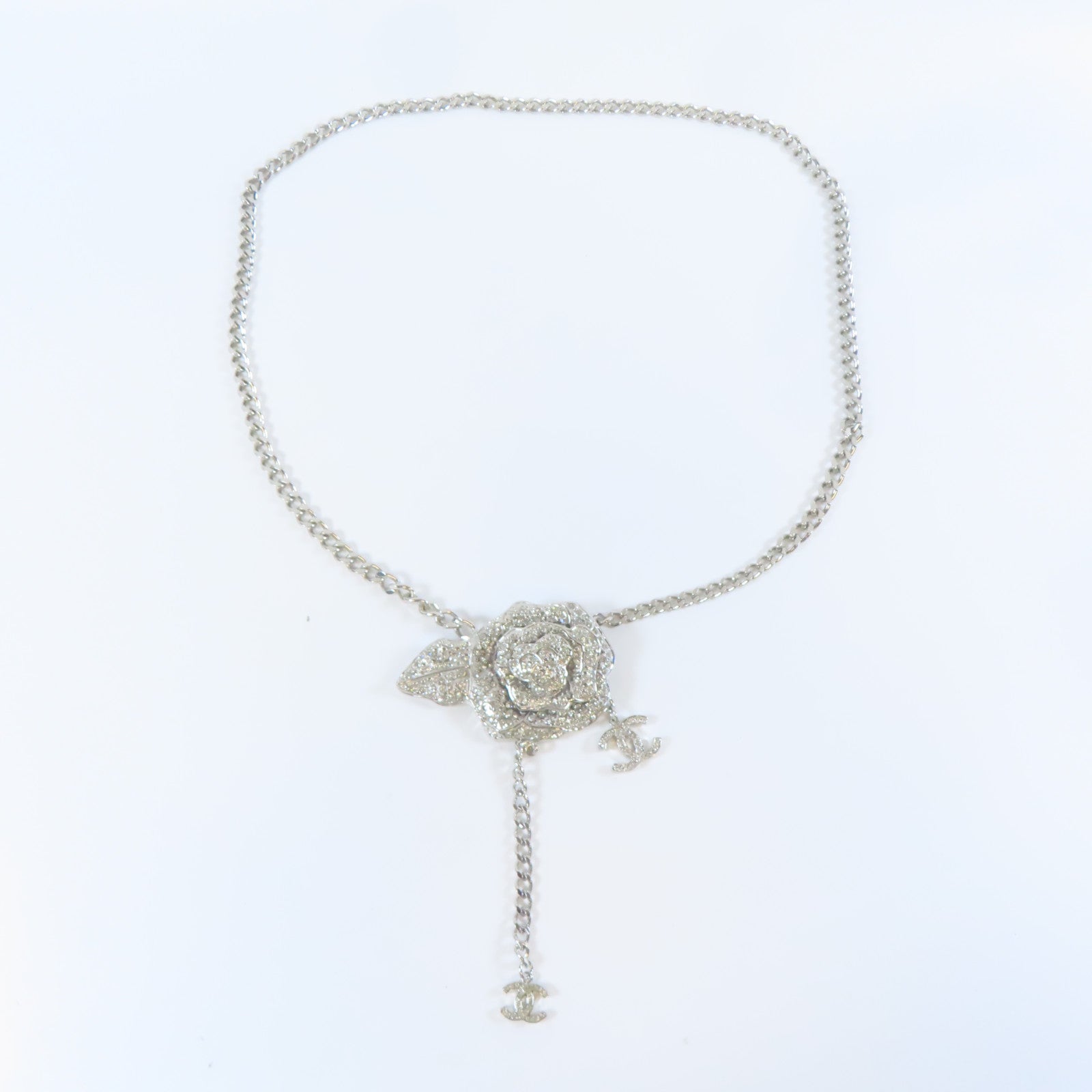 CHANEL 金屬Chain Belt腰帶銀色