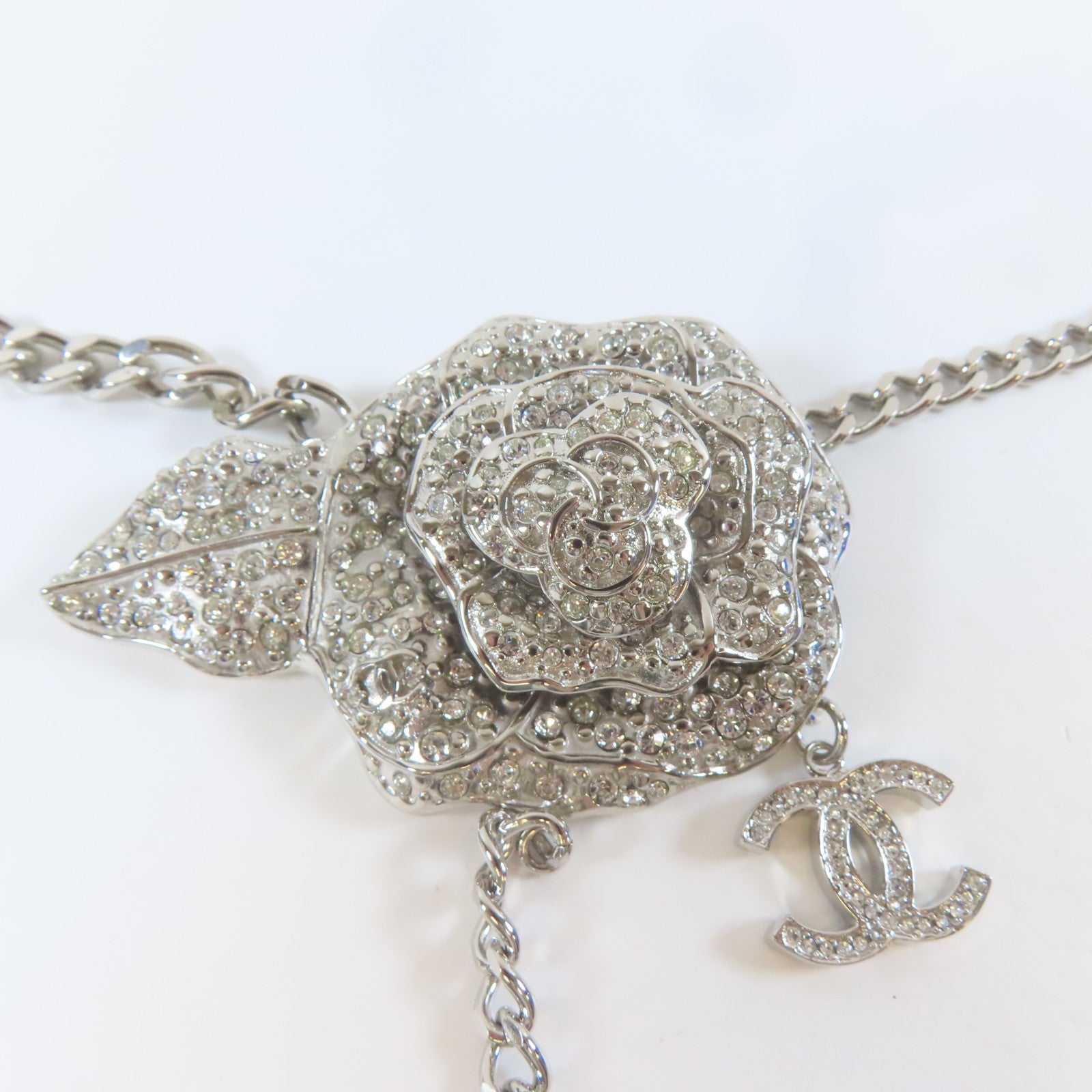CHANEL 金屬Chain Belt腰帶銀色