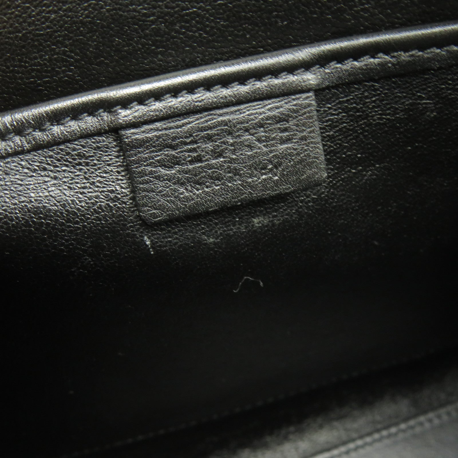 CELINE 牛皮皮革Nano Luggage金扣手挽肩背兩用袋米色/黒色/藍色