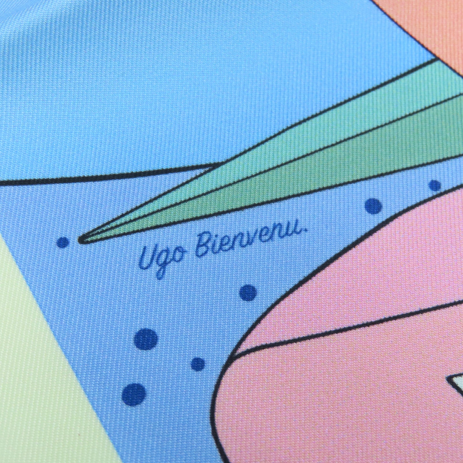 HERMES 【激減優惠】絲質Scarf 90x90絲巾藍色/多色