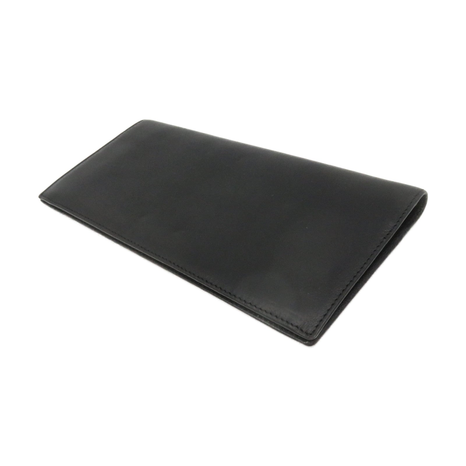 Dior sheepskin leather Long wallet black