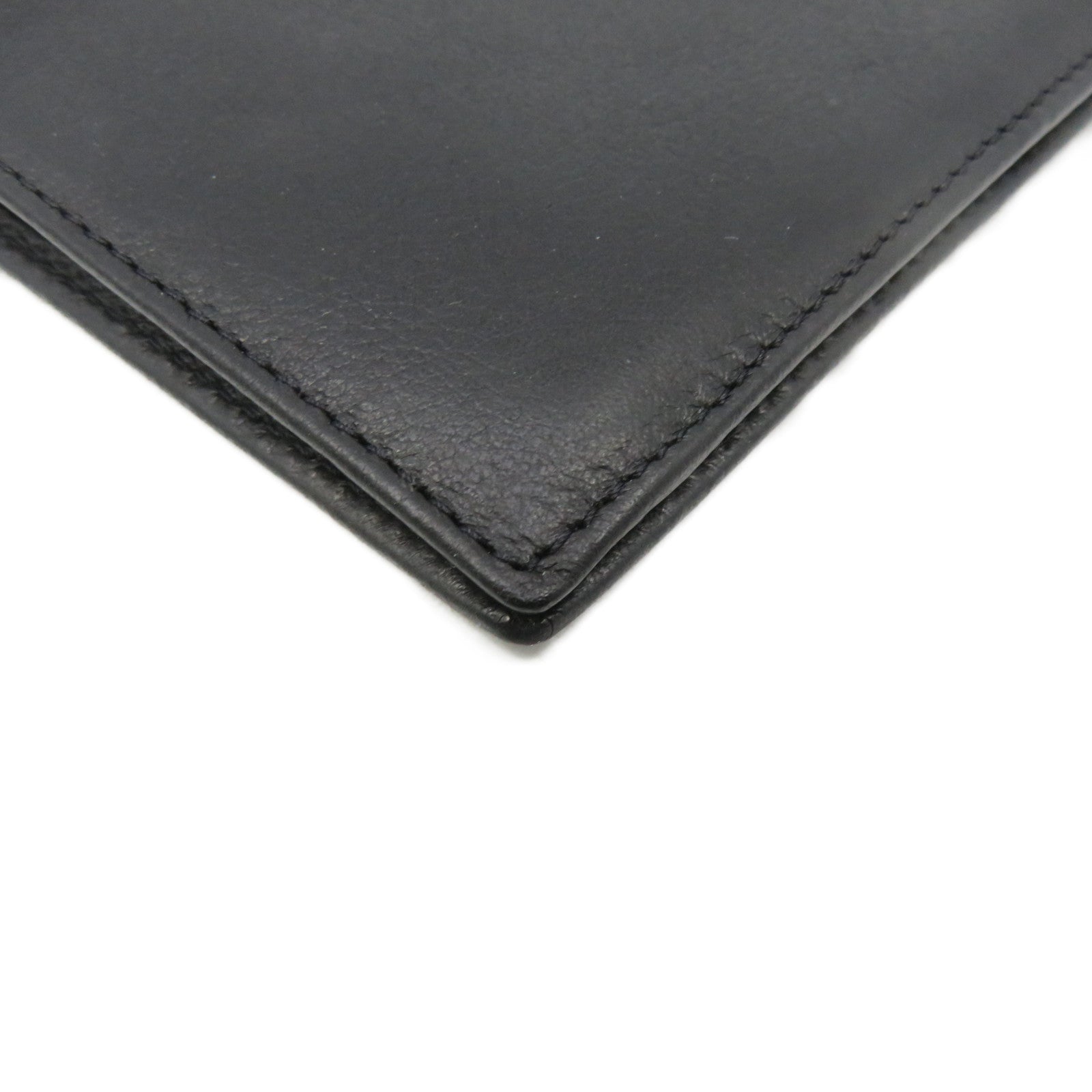 Dior sheepskin leather Long wallet black
