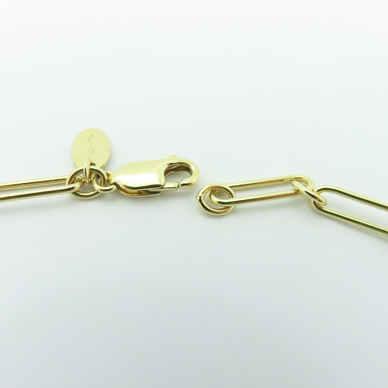 HERMES Horn/金屬Kelly GM Corne Necklace項鍊藍色