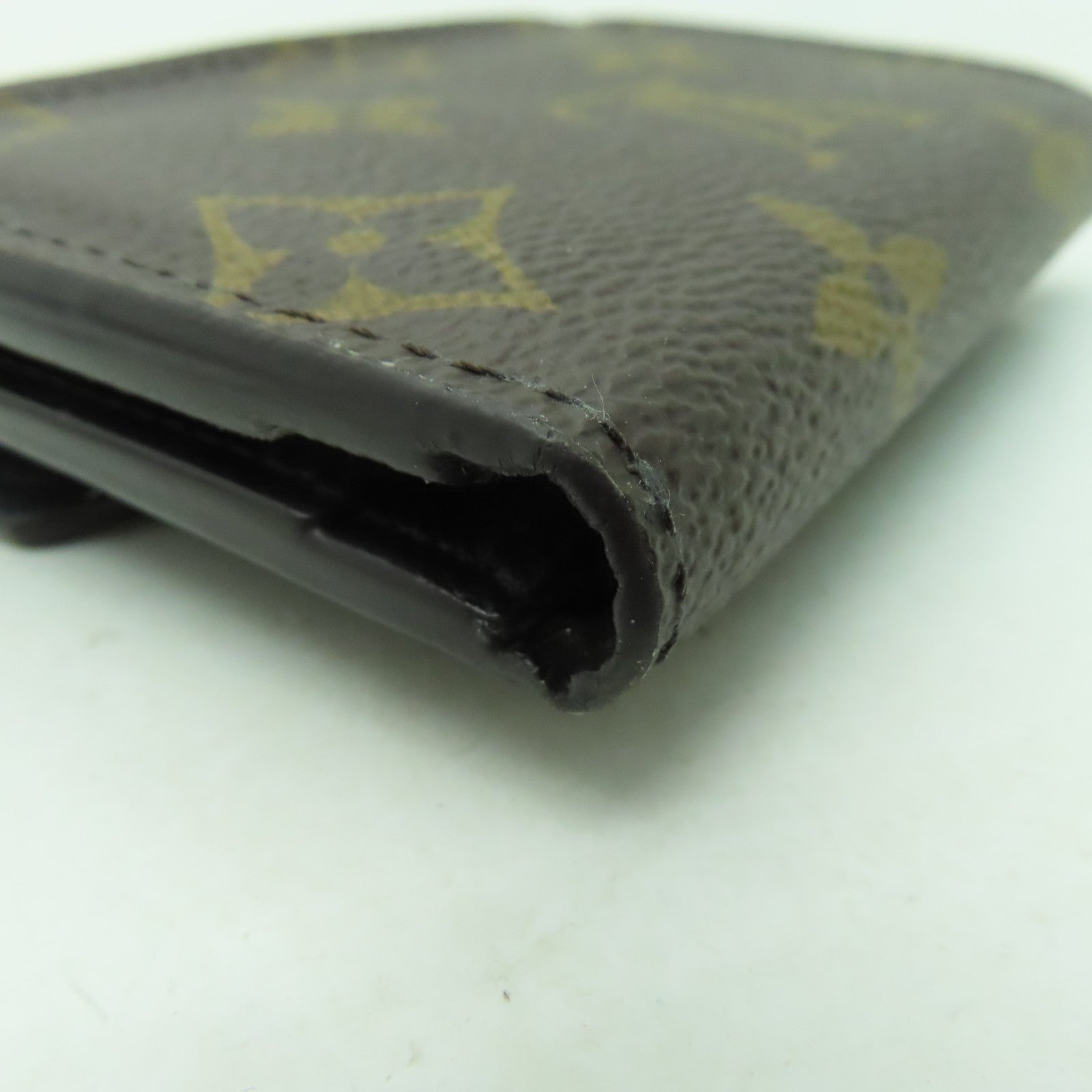 LOUIS VUITTON Monogram Zoe Wallet金扣錢包啡色