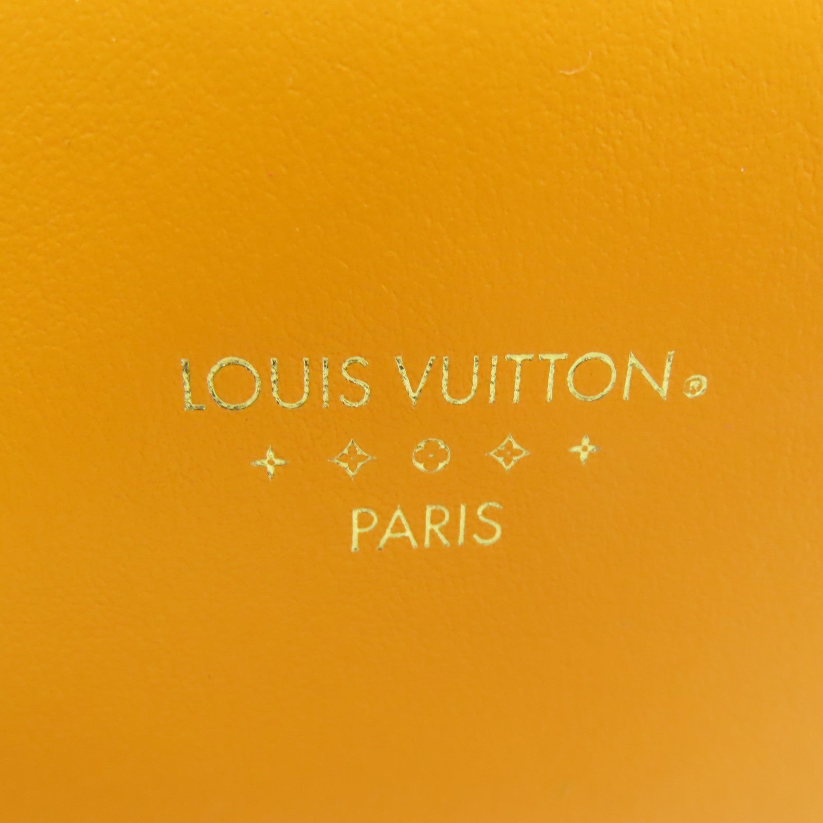 LOUIS VUITTON 【激减优惠】牛皮皮革Point 9金扣肩背袋黄色