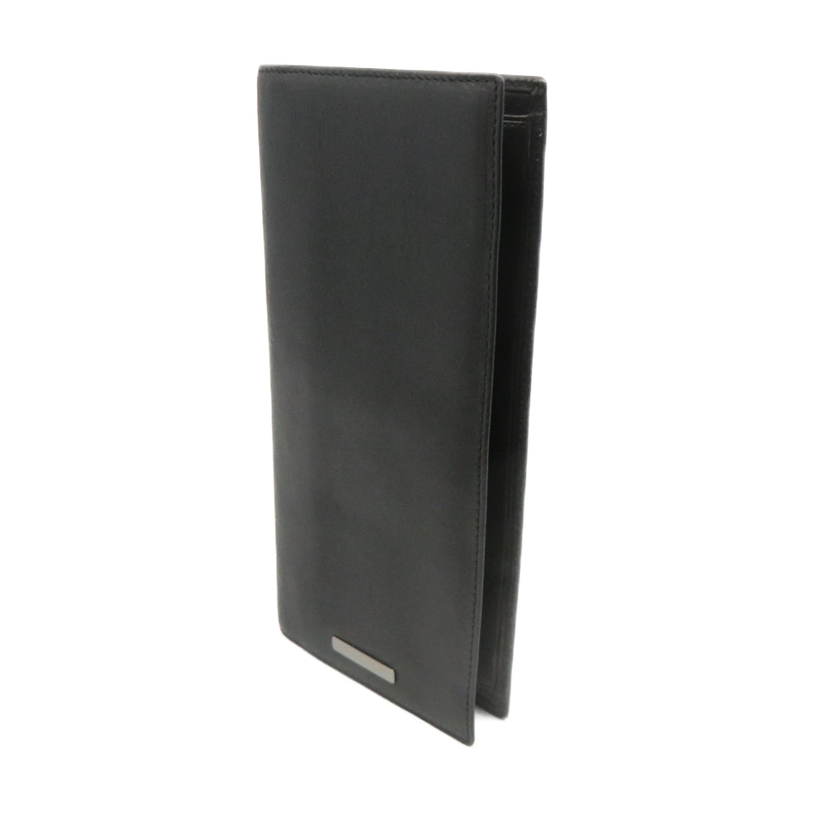 Dior sheepskin leather Long wallet black