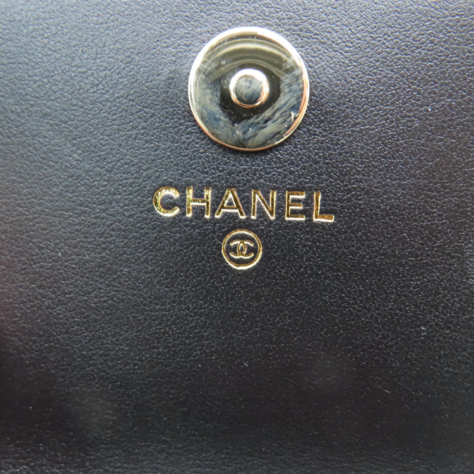 CHANEL 菱格Caviar皮革Waist Bag金扣链带腰包黑色