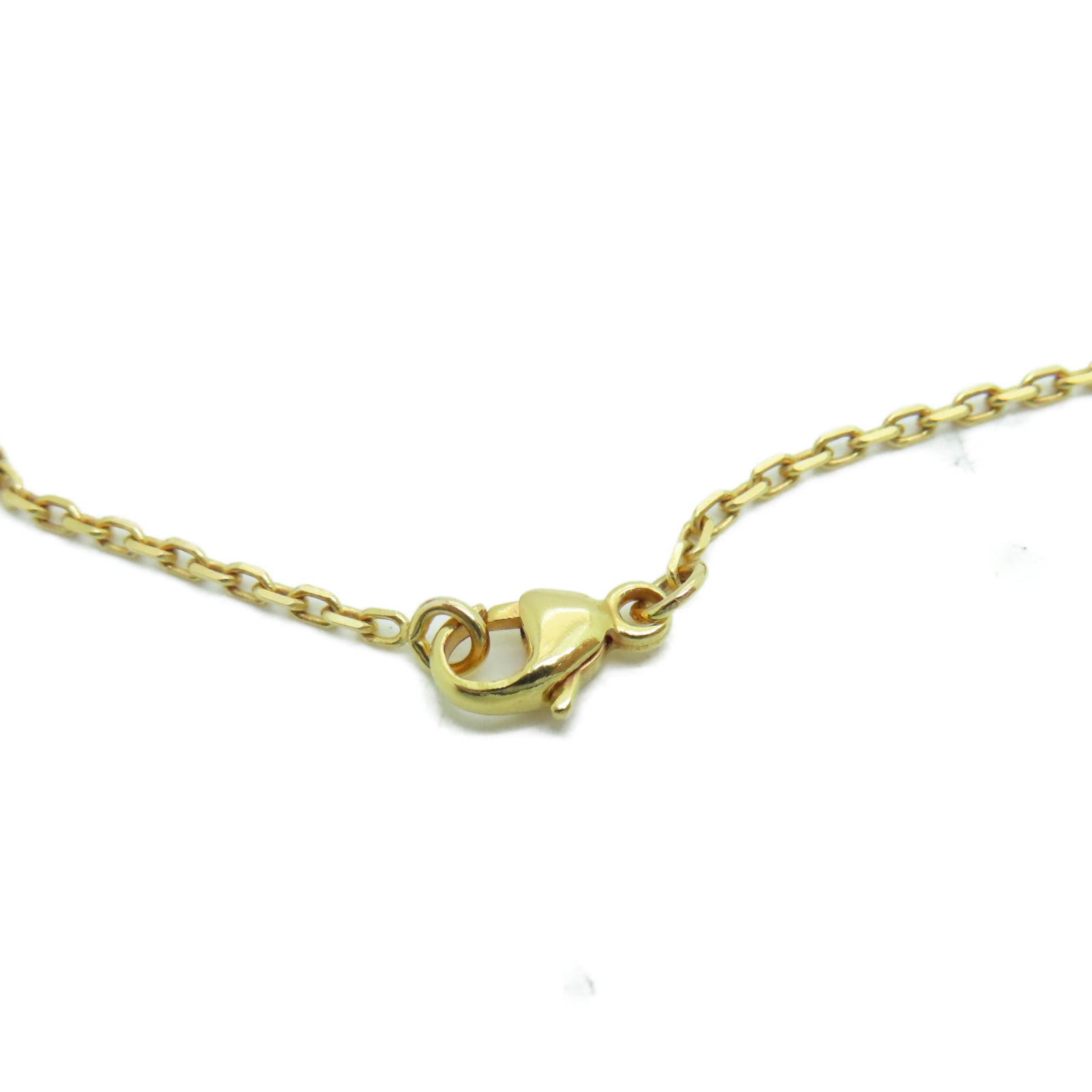 HERMES 金属Pop H Necklace项链白色/金色