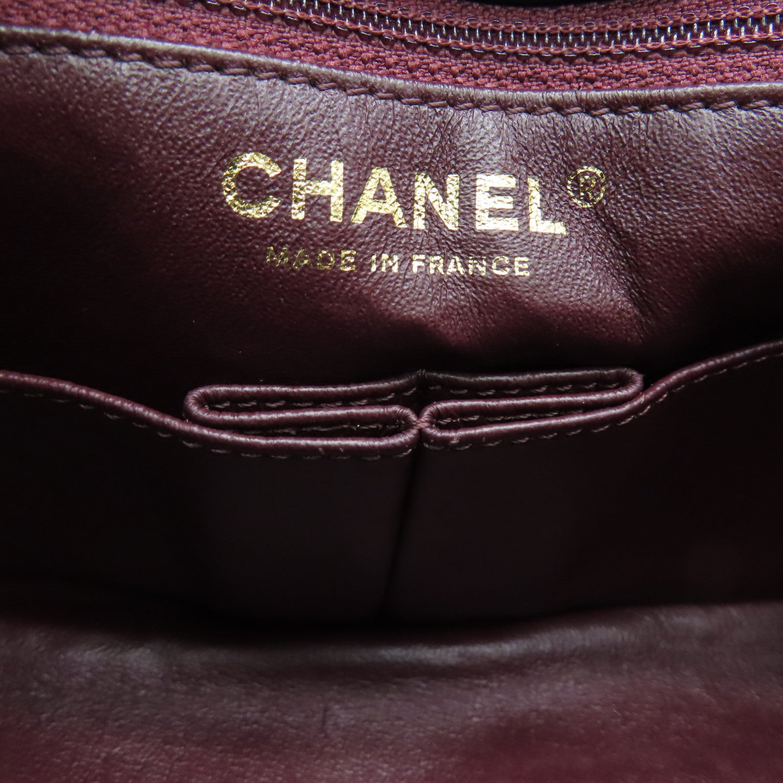 CHANEL 【激減優惠】羊皮皮革Chain Shoulder金扣肩背袋藍色