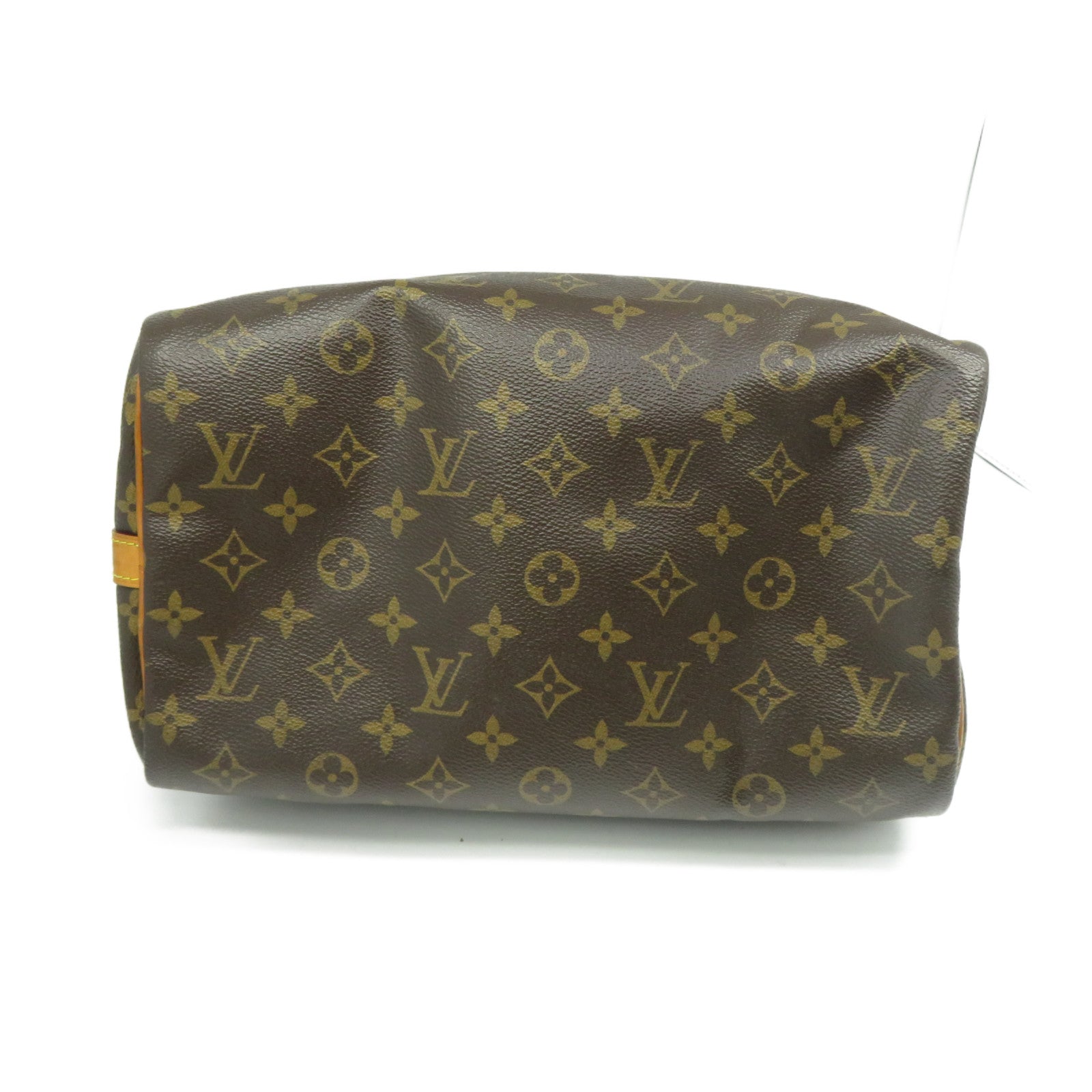 LOUIS VUITTON Monogram Speedy Bandouliere 30金扣手挽肩背兩用袋啡色