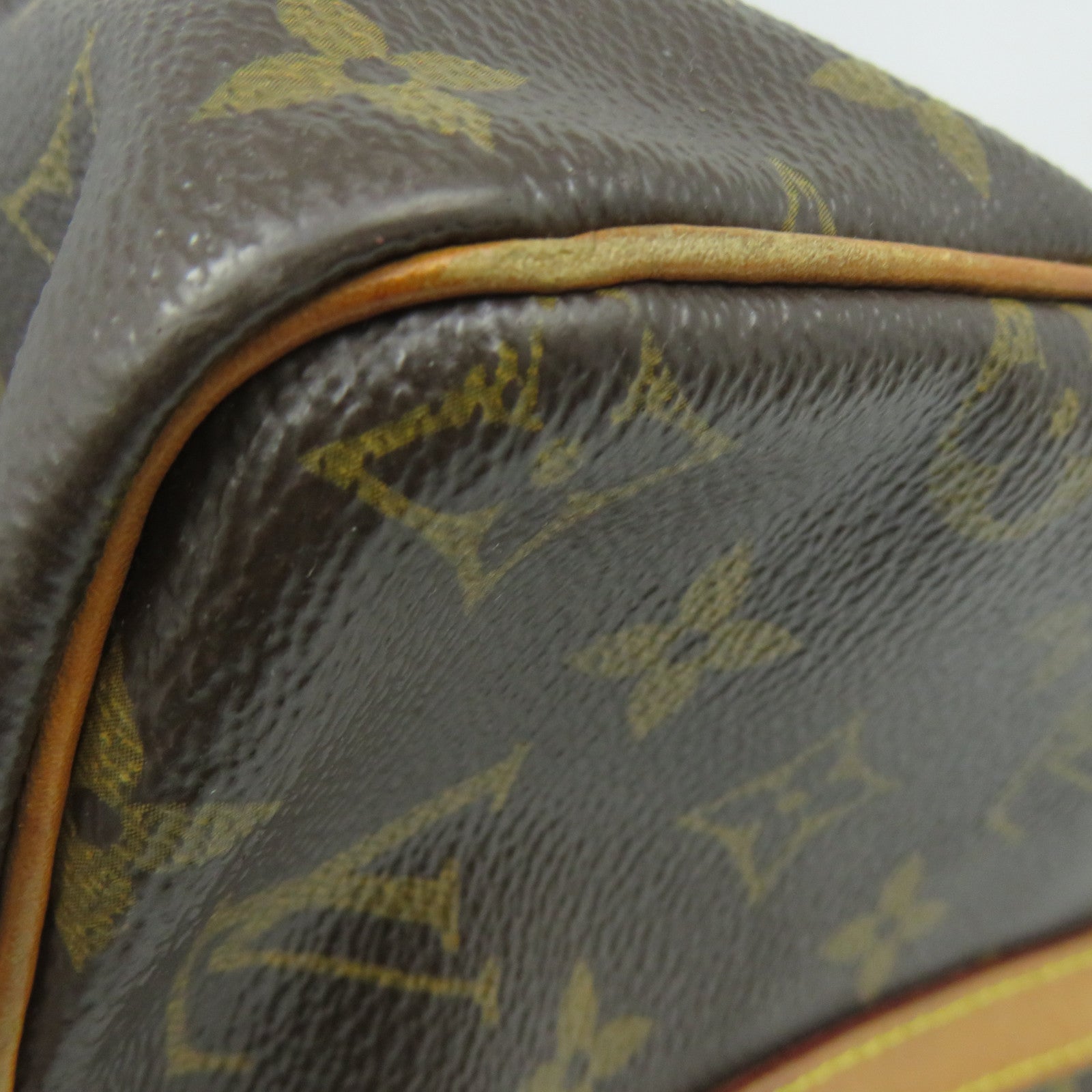 LOUIS VUITTON Monogram Speedy Bandouliere 30金扣手挽肩背兩用袋啡色