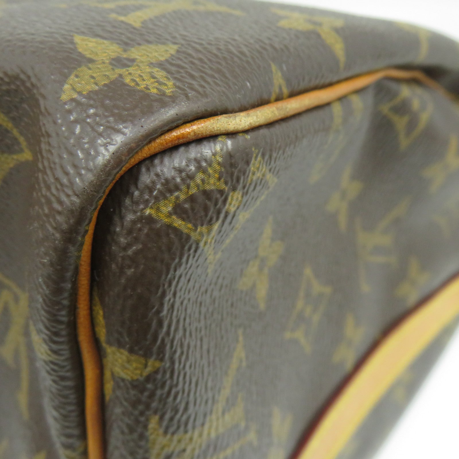 LOUIS VUITTON Monogram Speedy Bandouliere 30金扣手挽肩背兩用袋啡色