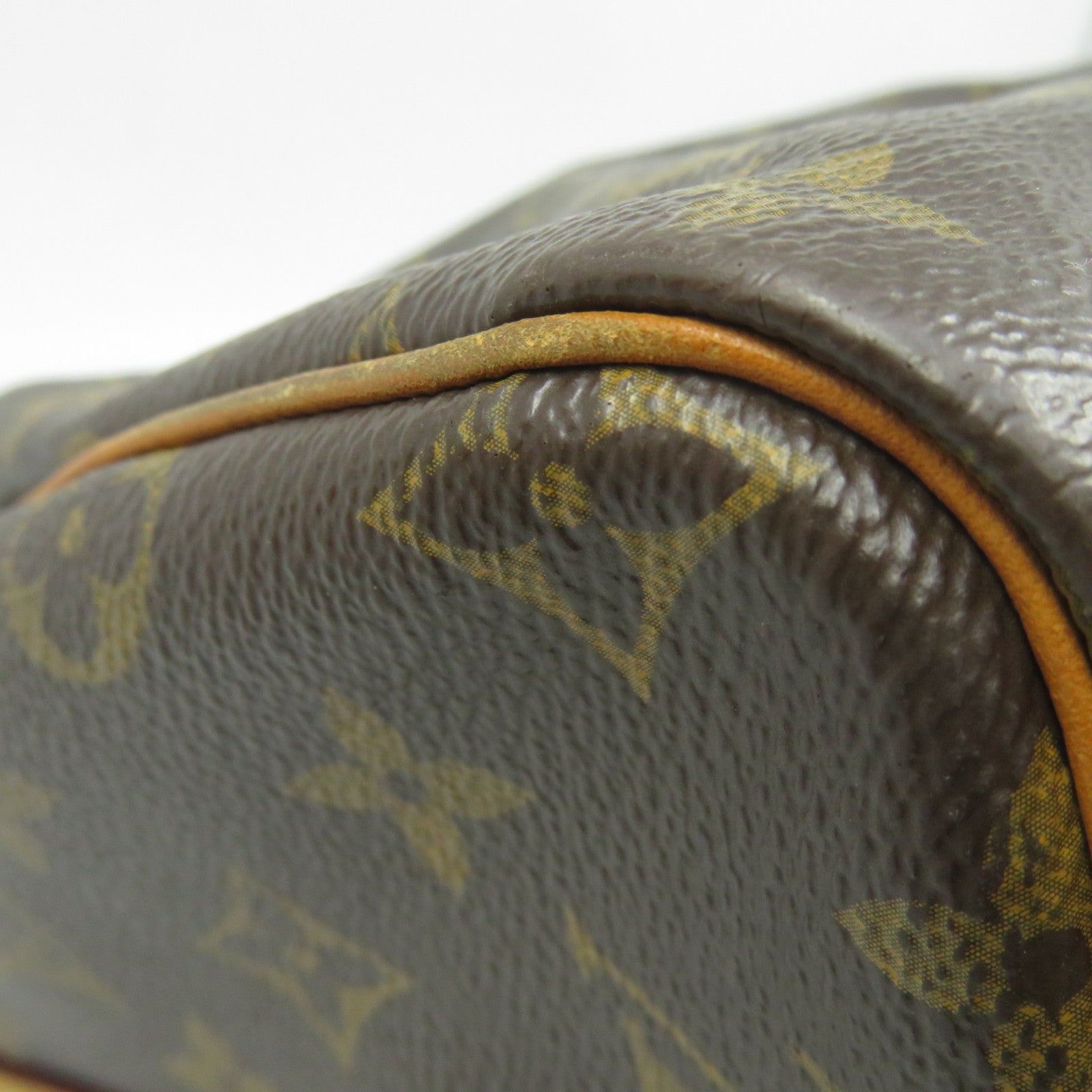 LOUIS VUITTON Monogram Speedy Bandouliere 30金扣手挽肩背兩用袋啡色