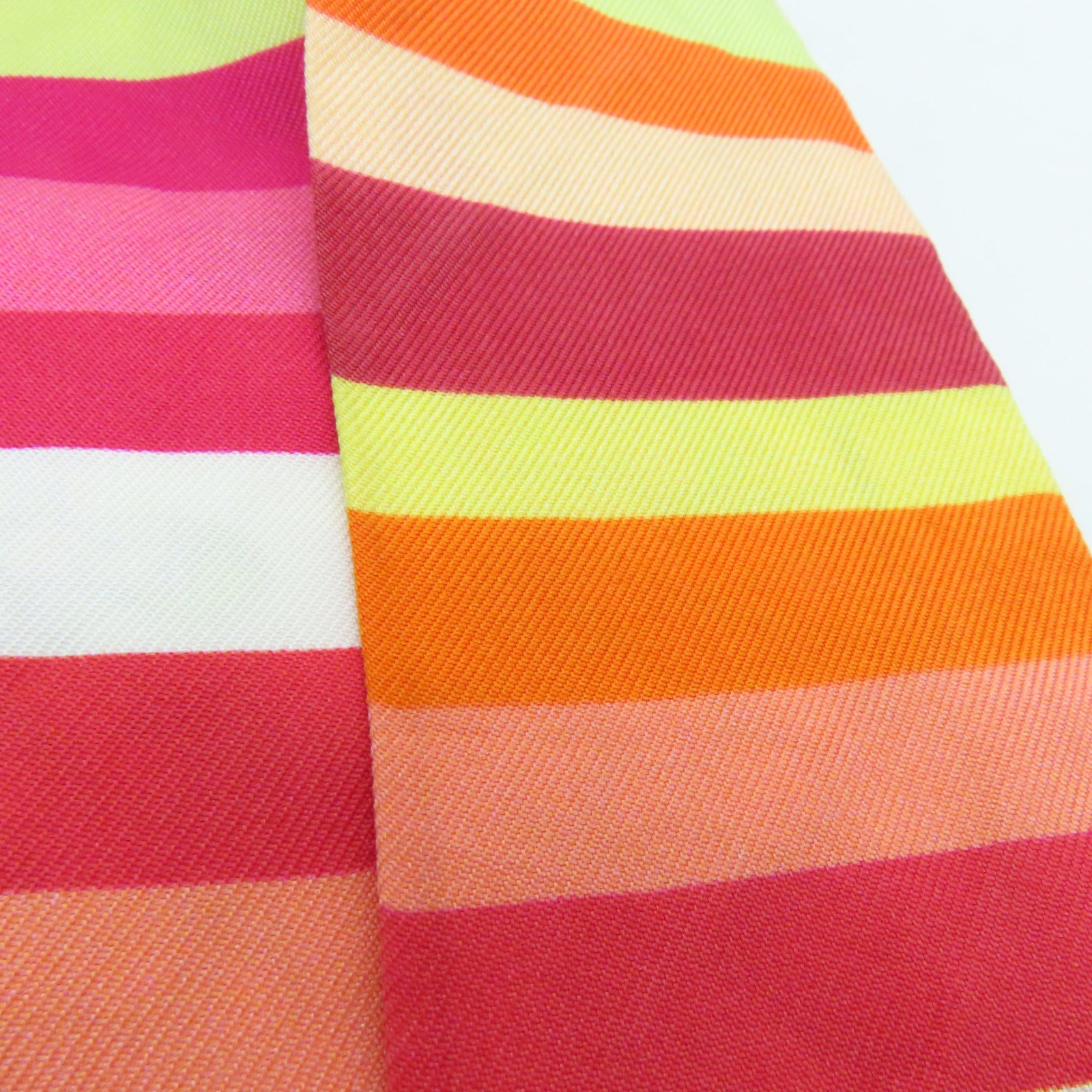 HERMES Silk Twilly Scarf Red/Color