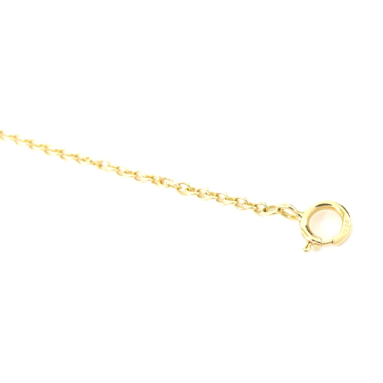 TIFFANY＆CO 18K黃金T Smile手鏈金色