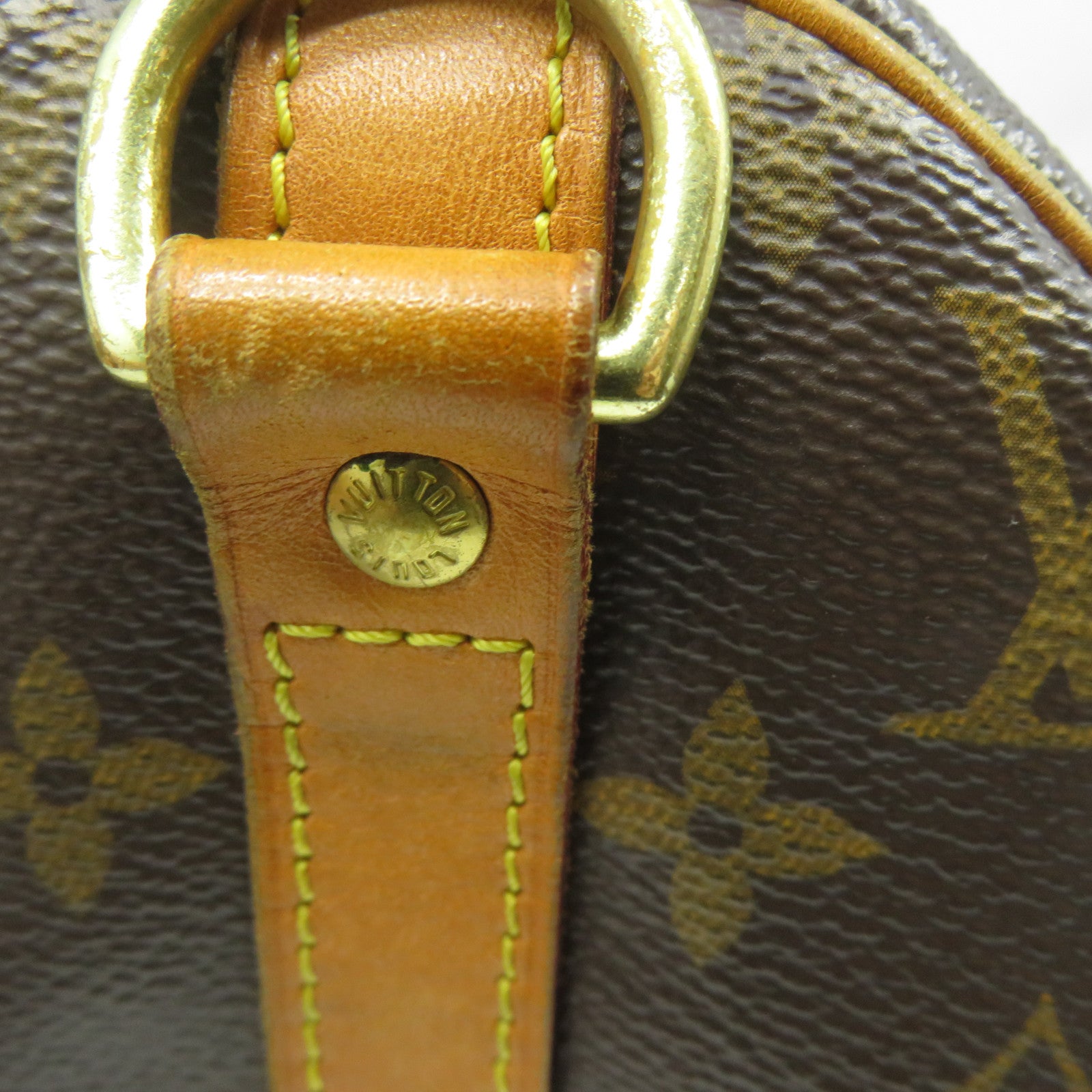 LOUIS VUITTON Monogram Speedy Bandouliere 30金扣手挽肩背兩用袋啡色