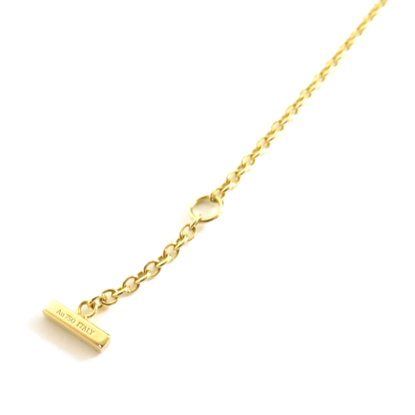 TIFFANY＆CO 18K黃金T Smile手鏈金色