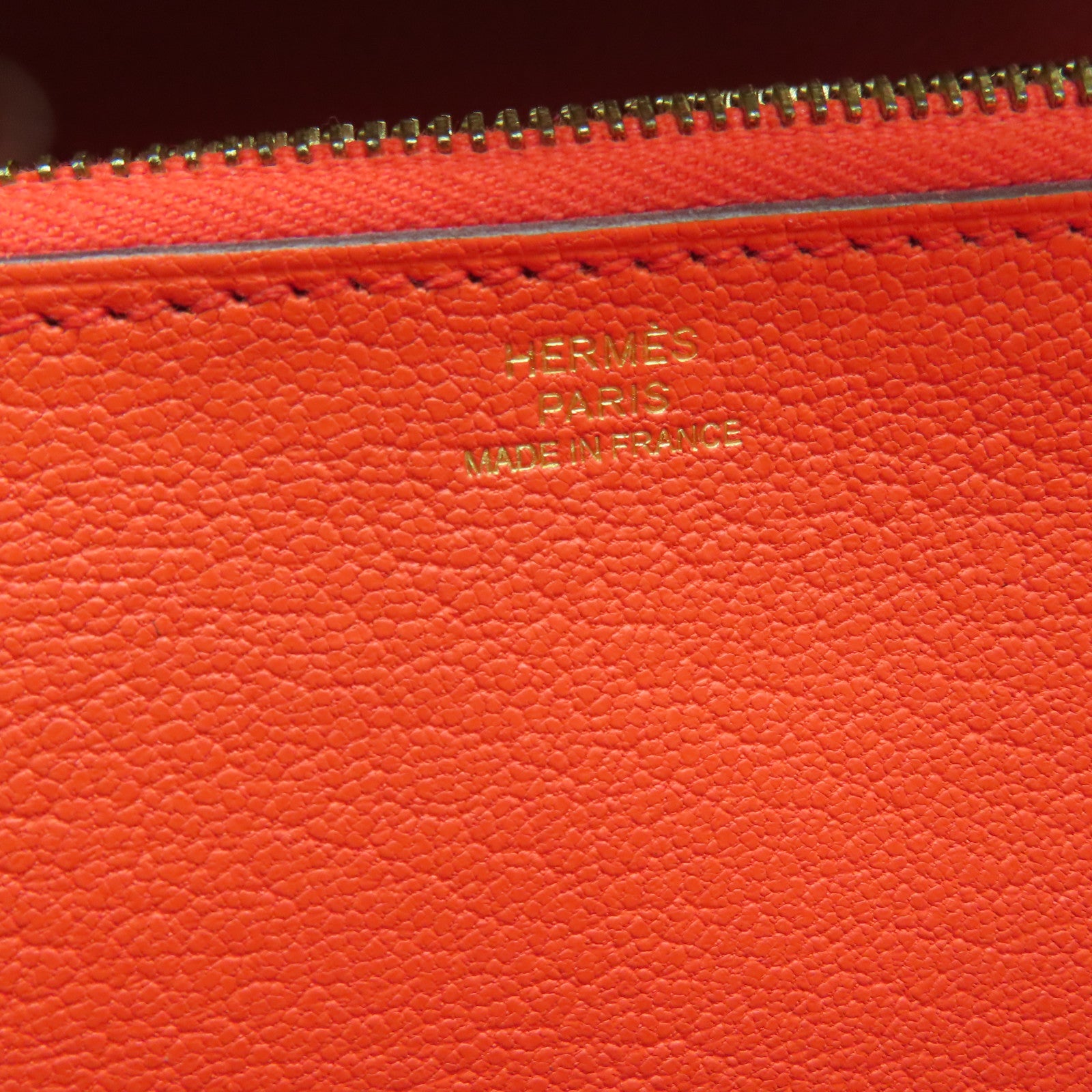 HERMES 【激減優惠】Swift/Chevre皮革Kelly Ghillies Long Wallet長錢包雙色