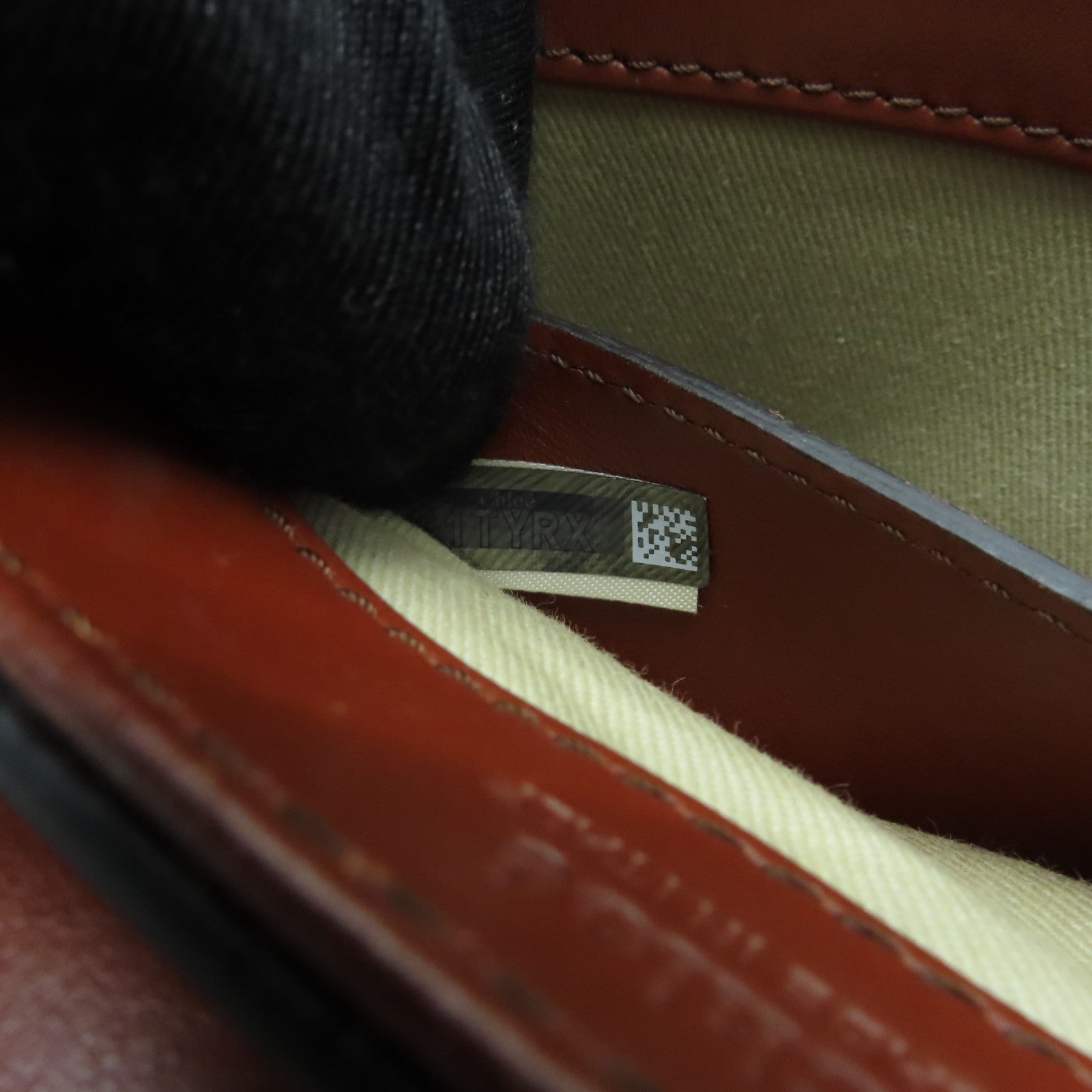 Chloe 牛皮皮革2way Shoulder Bag金扣手挽肩背两用袋啡色
