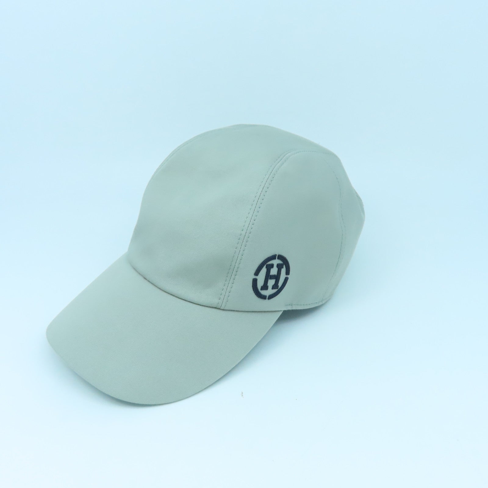 HERMES Cotton Mile H Circle Cap 59 Cap Gray – Brand Off Hong Kong