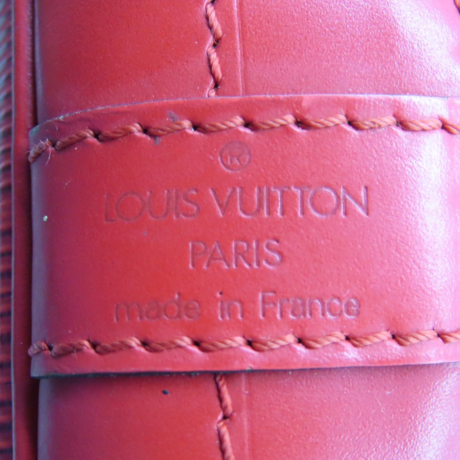 LOUIS VUITTON 【激減優惠】Epi Noe金扣肩背袋紅色