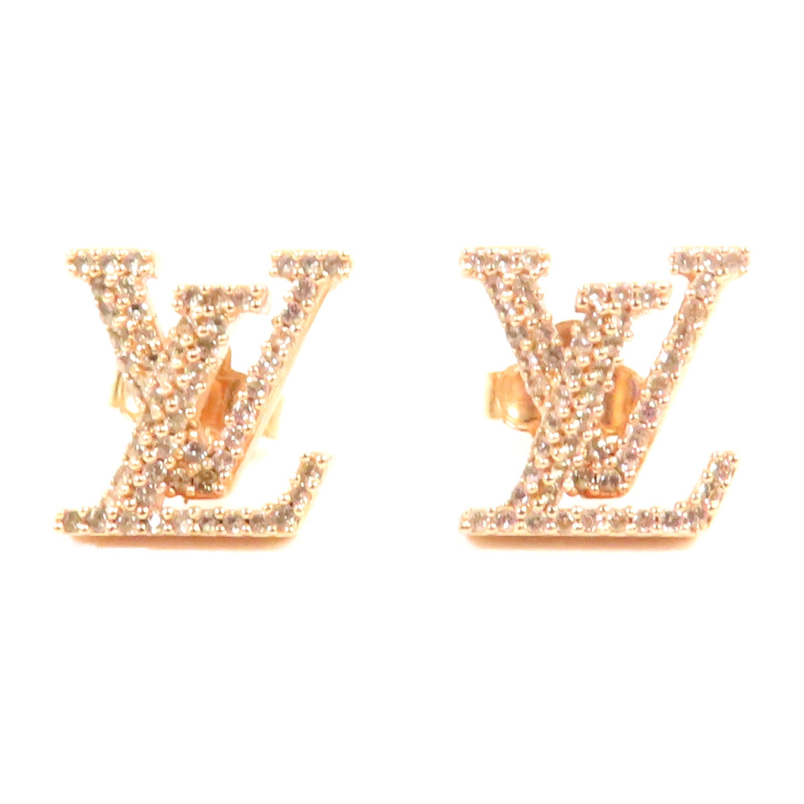 LOUIS VUITTON 金屬Earrings耳環粉紅色