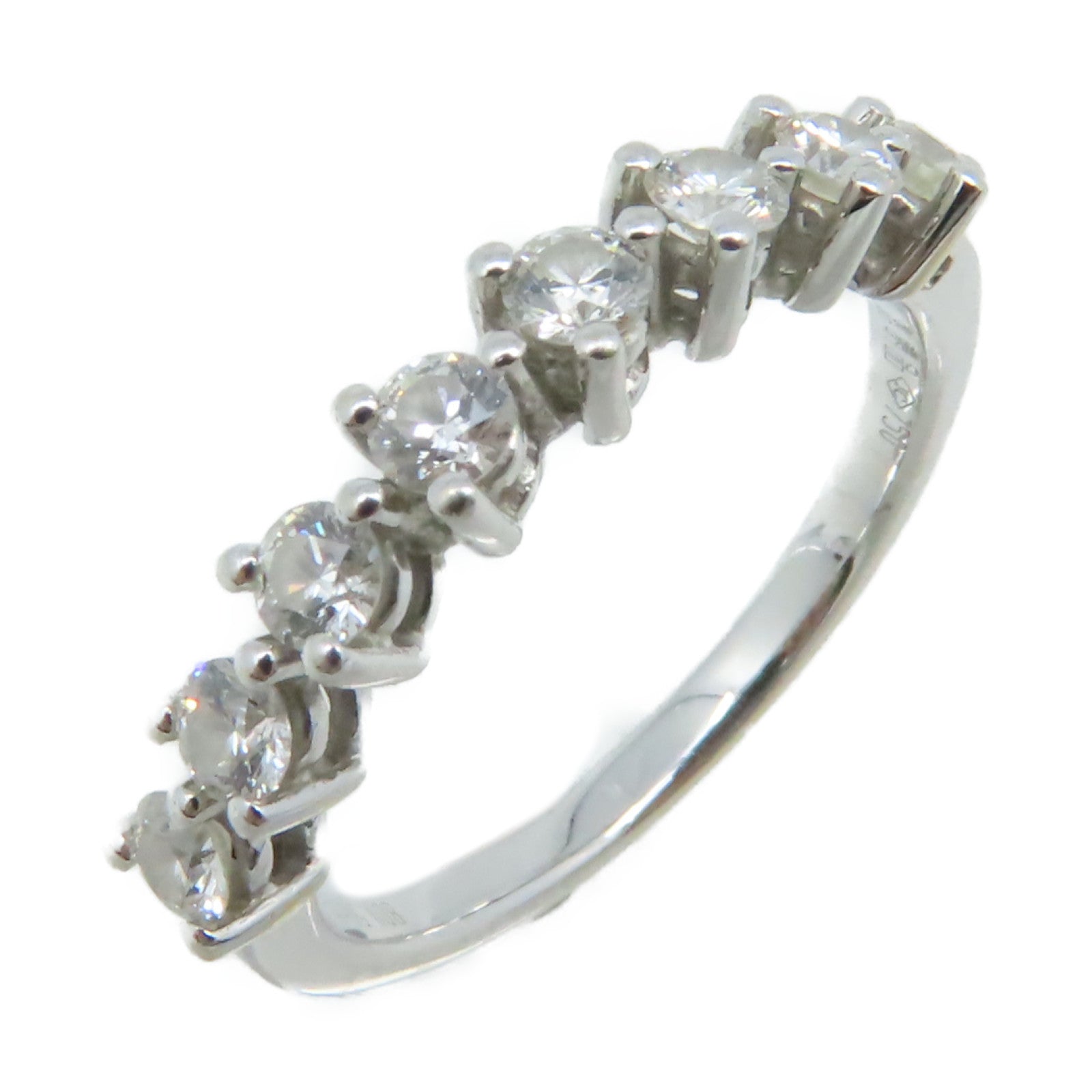 JEWELRY 18K白金/0.51ct鑽石Diamond Ring戒指US#5.75
