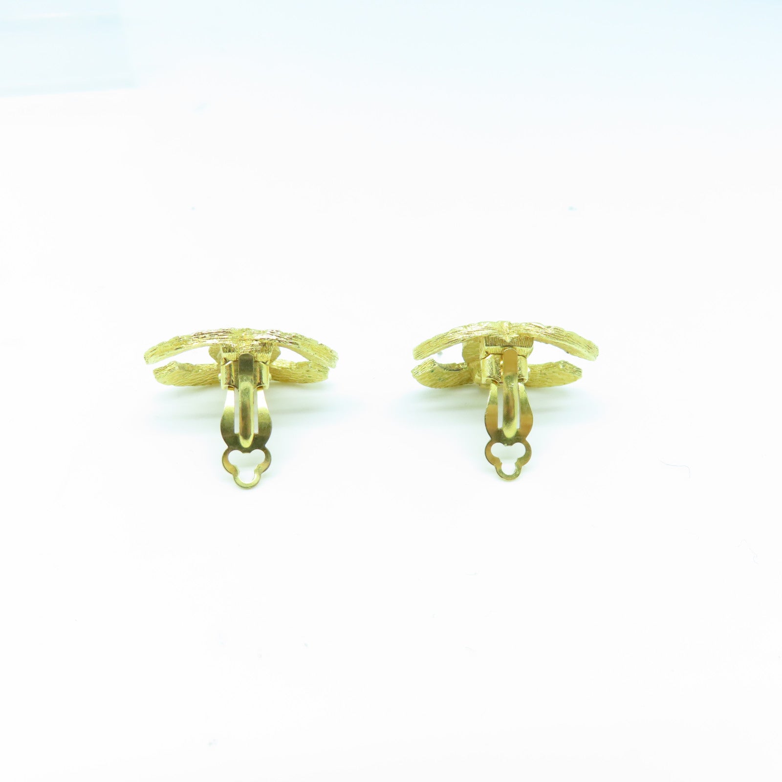 CHANEL 金屬Earrings耳環金色