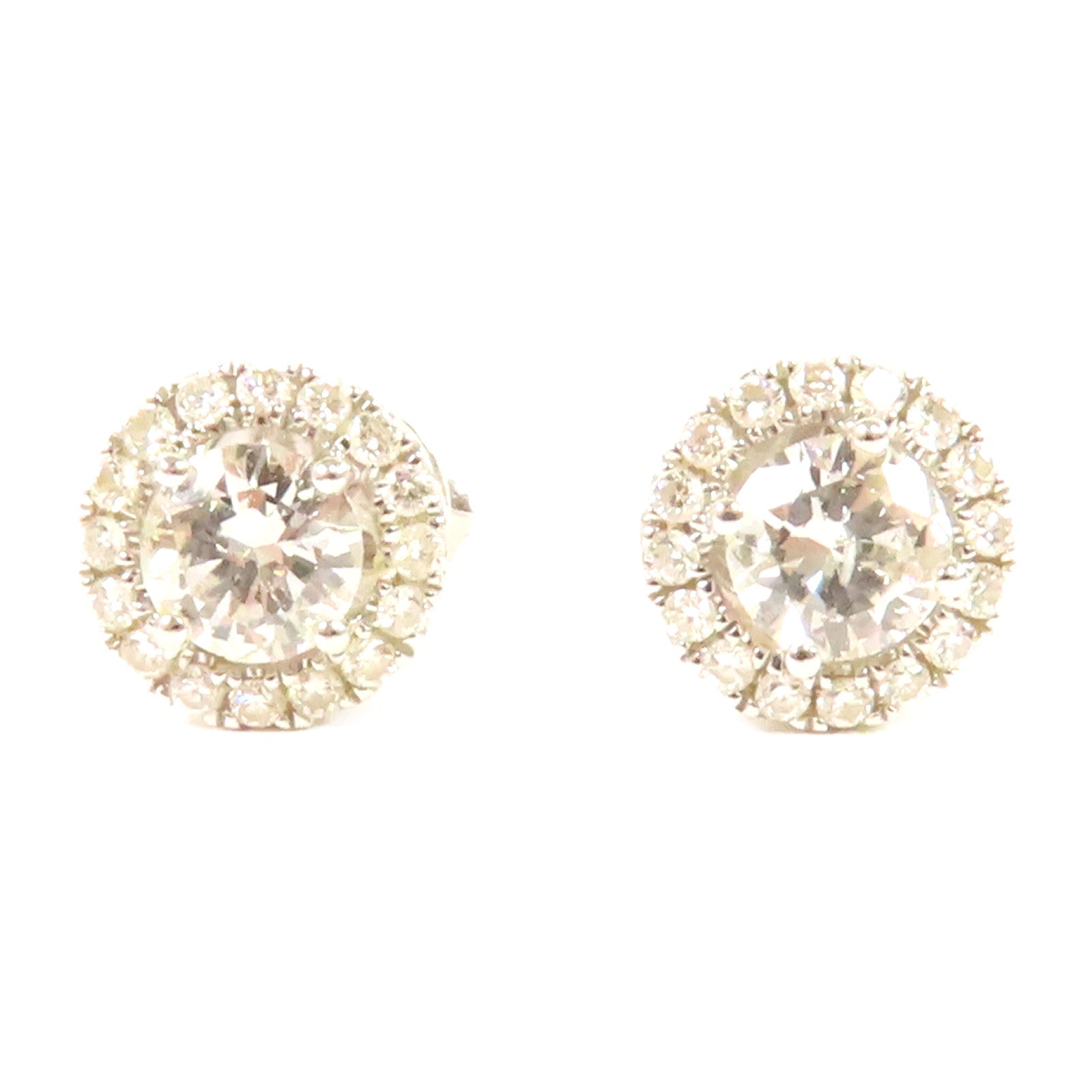 JEWELRY 18K白金Diamond Earrings鑽石耳環