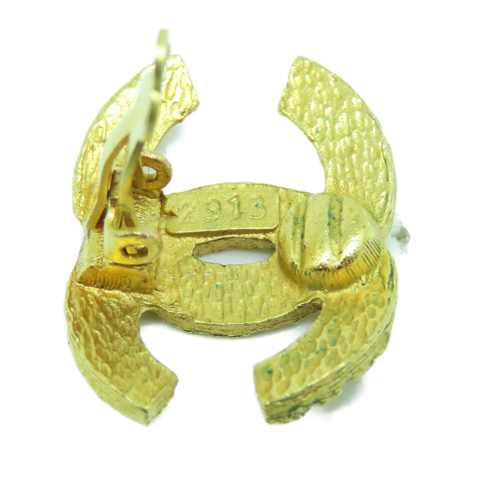 CHANEL 金屬Earrings耳環金色