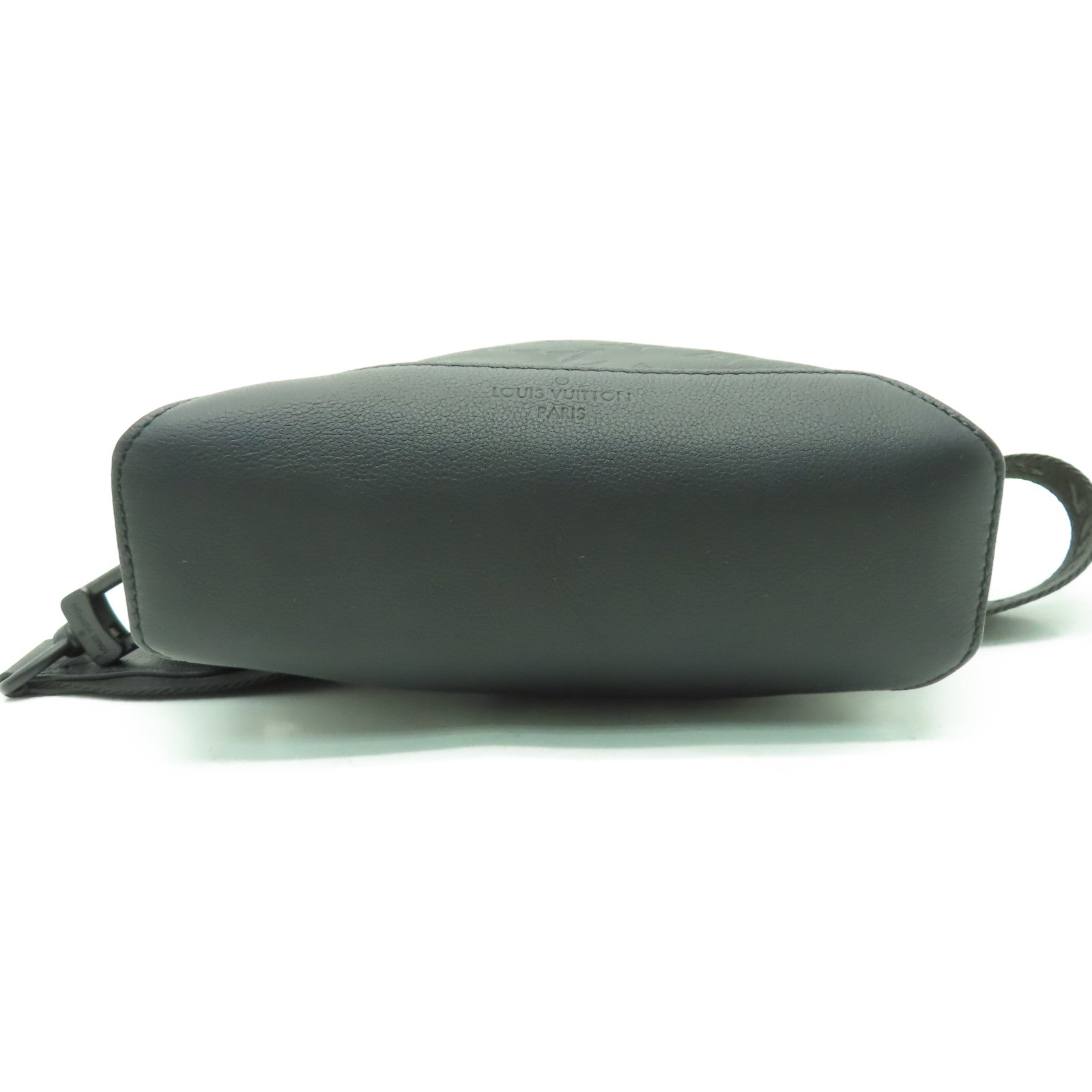 LOUIS VUITTON Monogram Shadow Duo Slingbag肩背袋黑色