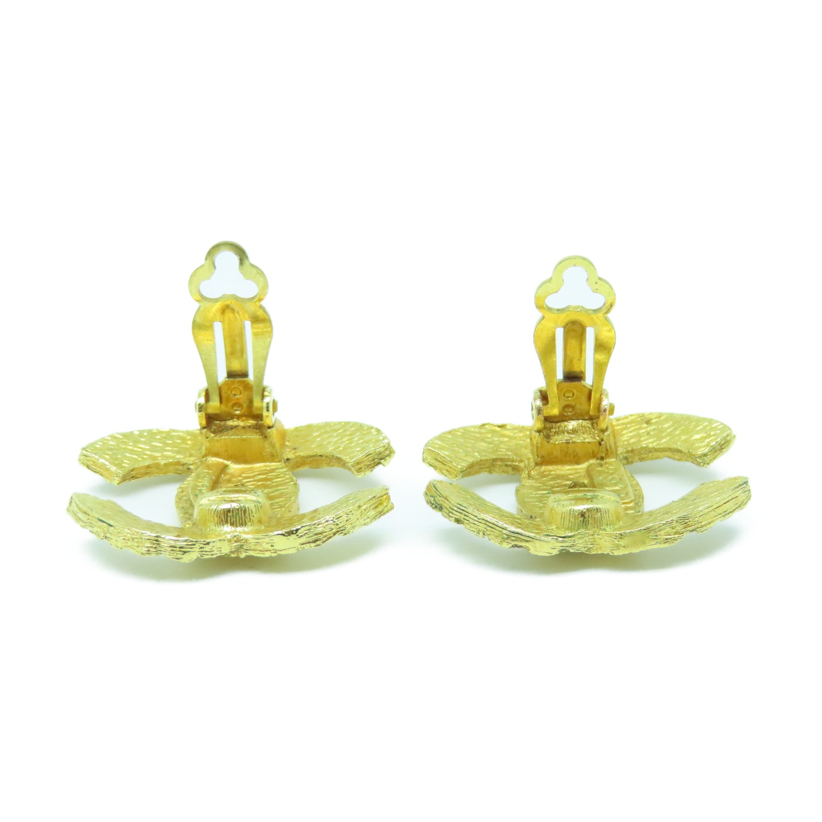 CHANEL 金屬Earrings耳環金色