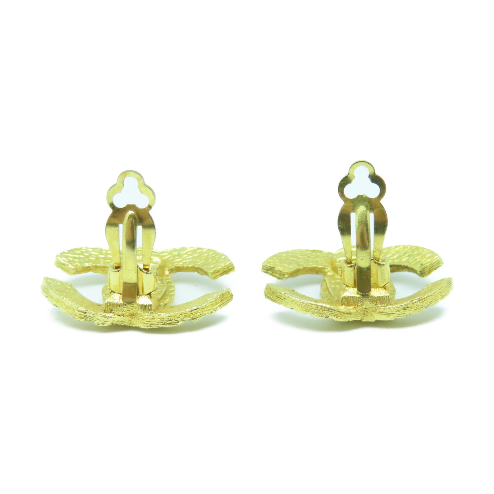 CHANEL 金屬Earrings耳環金色
