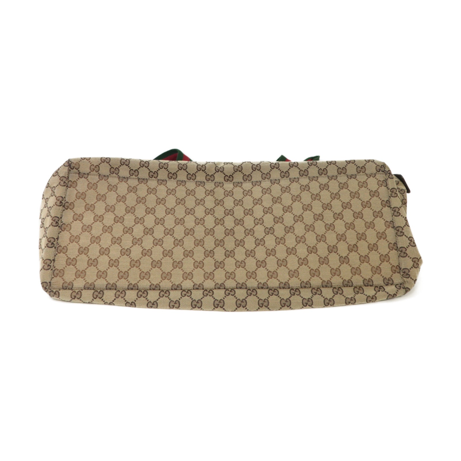 GUCCI 帆布Boston Bag波士顿包棕色
