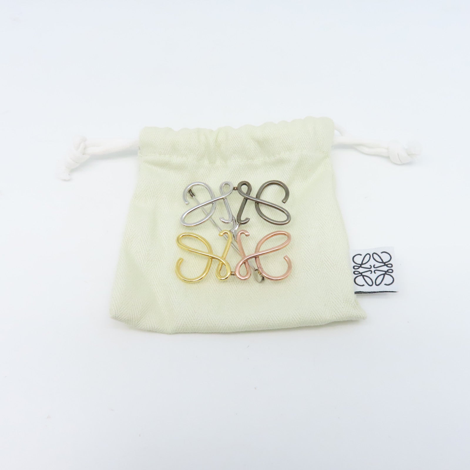 LOEWE 金屬Brooch胸針多色